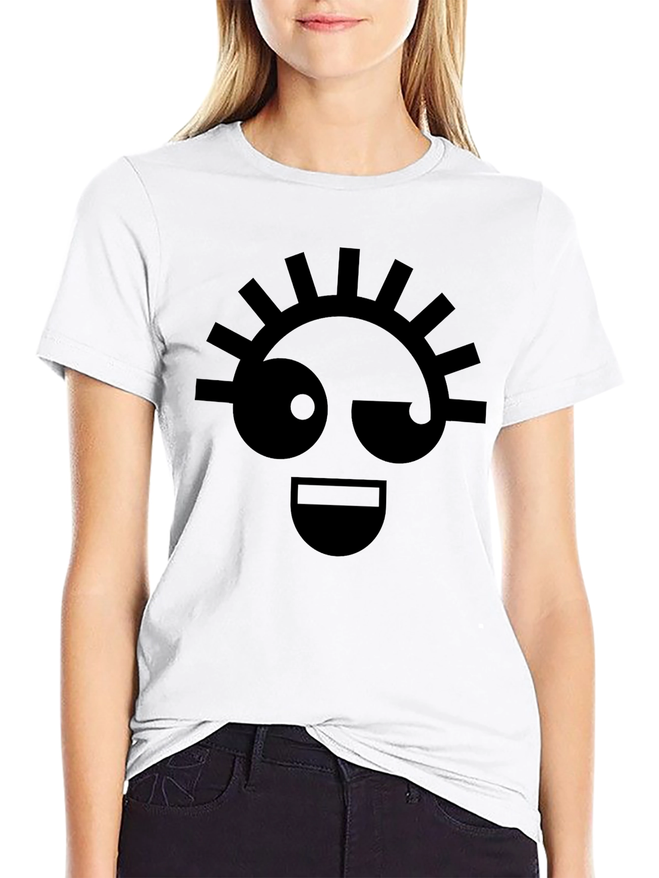 Whimsical Graphic T-Shirt - Black Unisex Tee