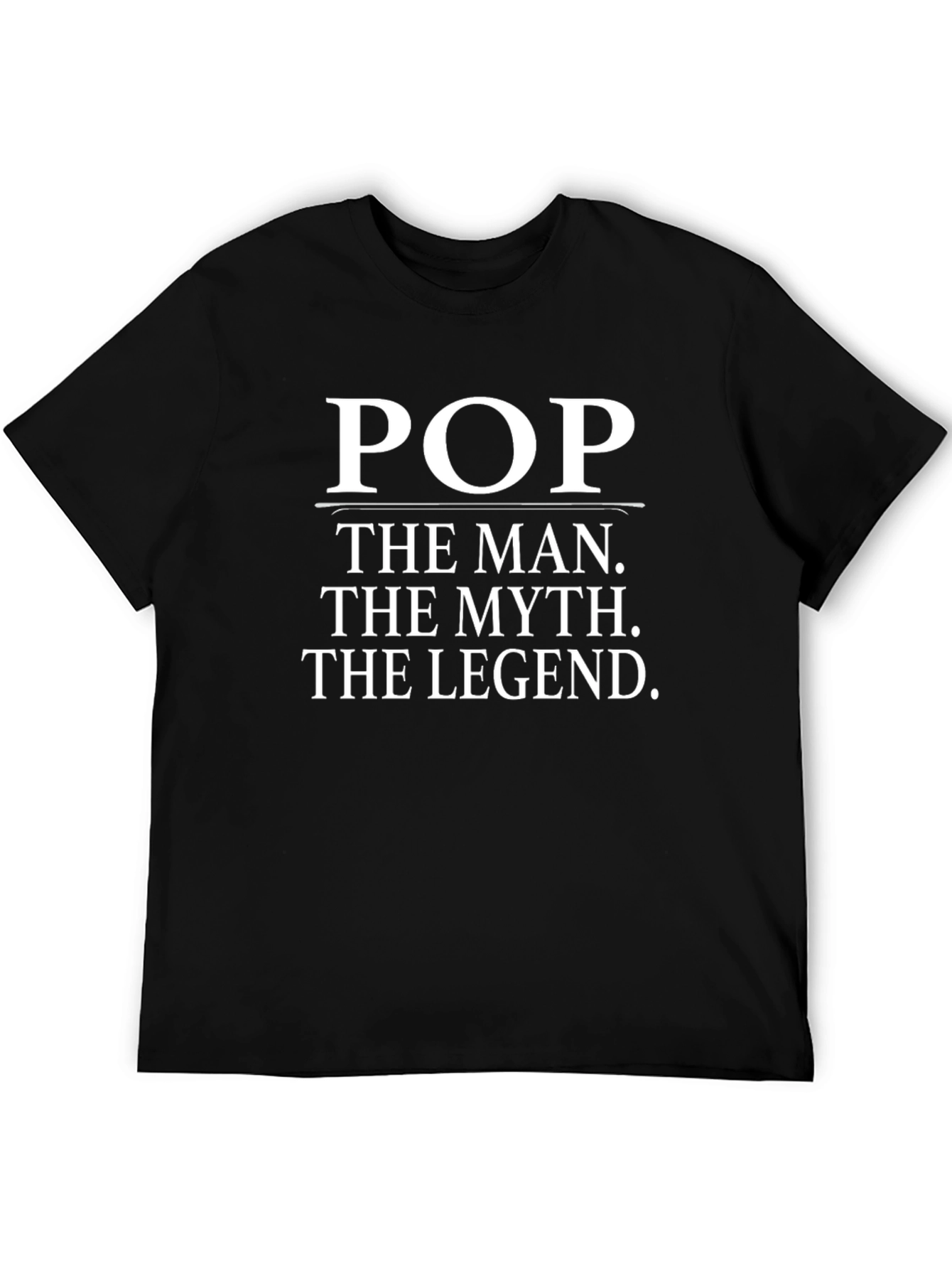Pop the Man Myth Legend Graphic Tee
