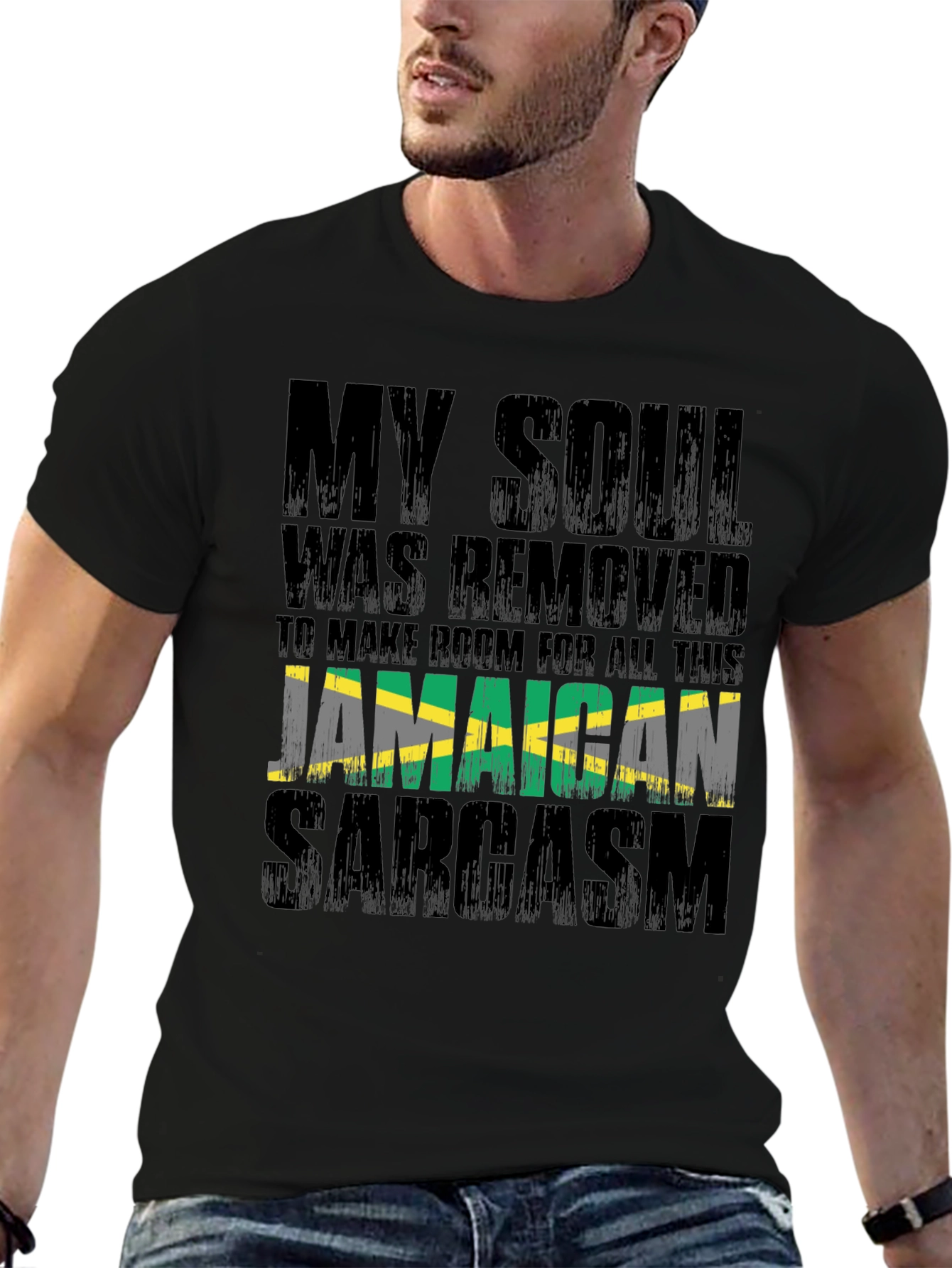 Jamaican Sarcasm T-Shirt: My Soul Was Removed