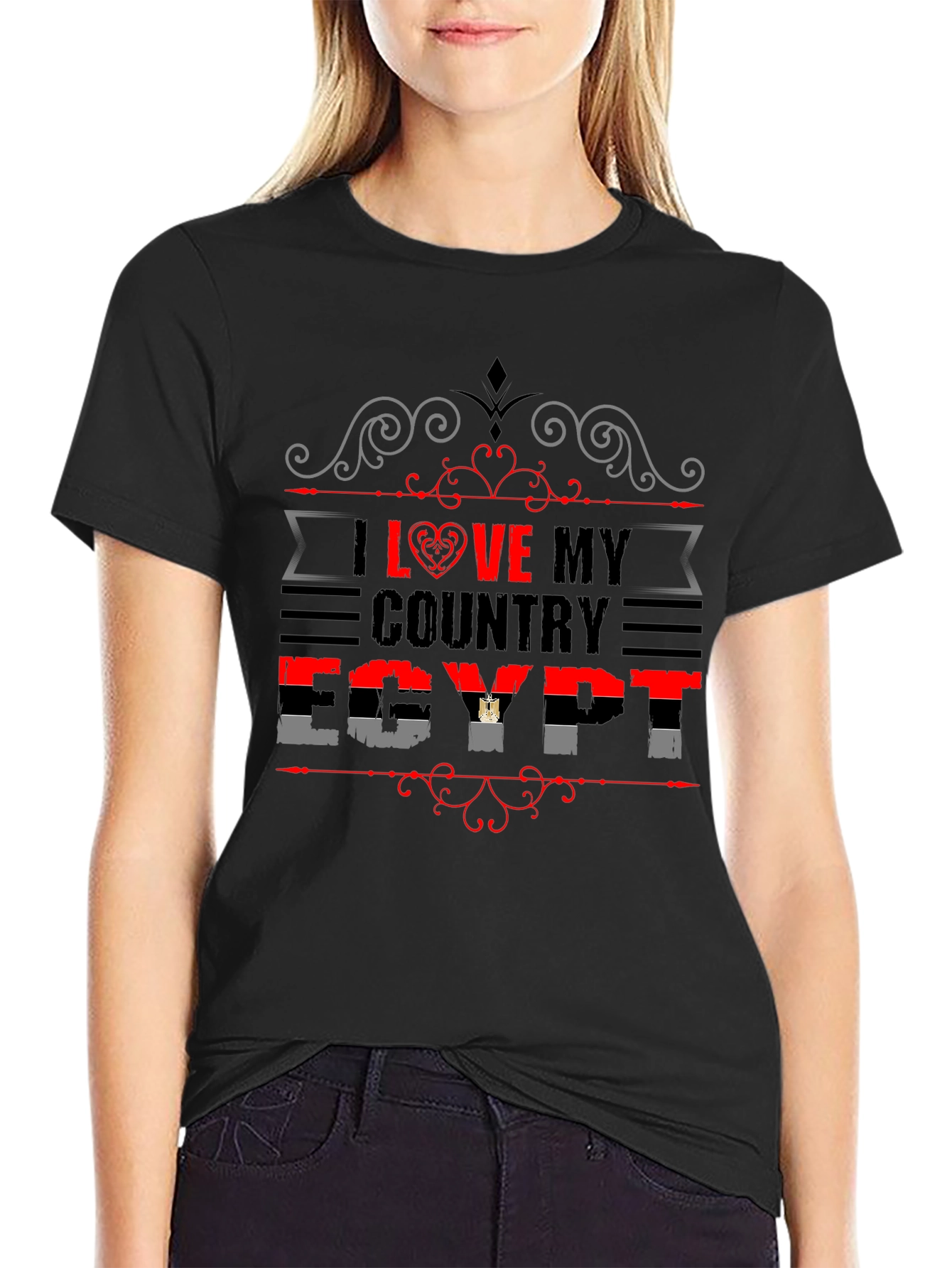 I Love My Country Egypt T-Shirt