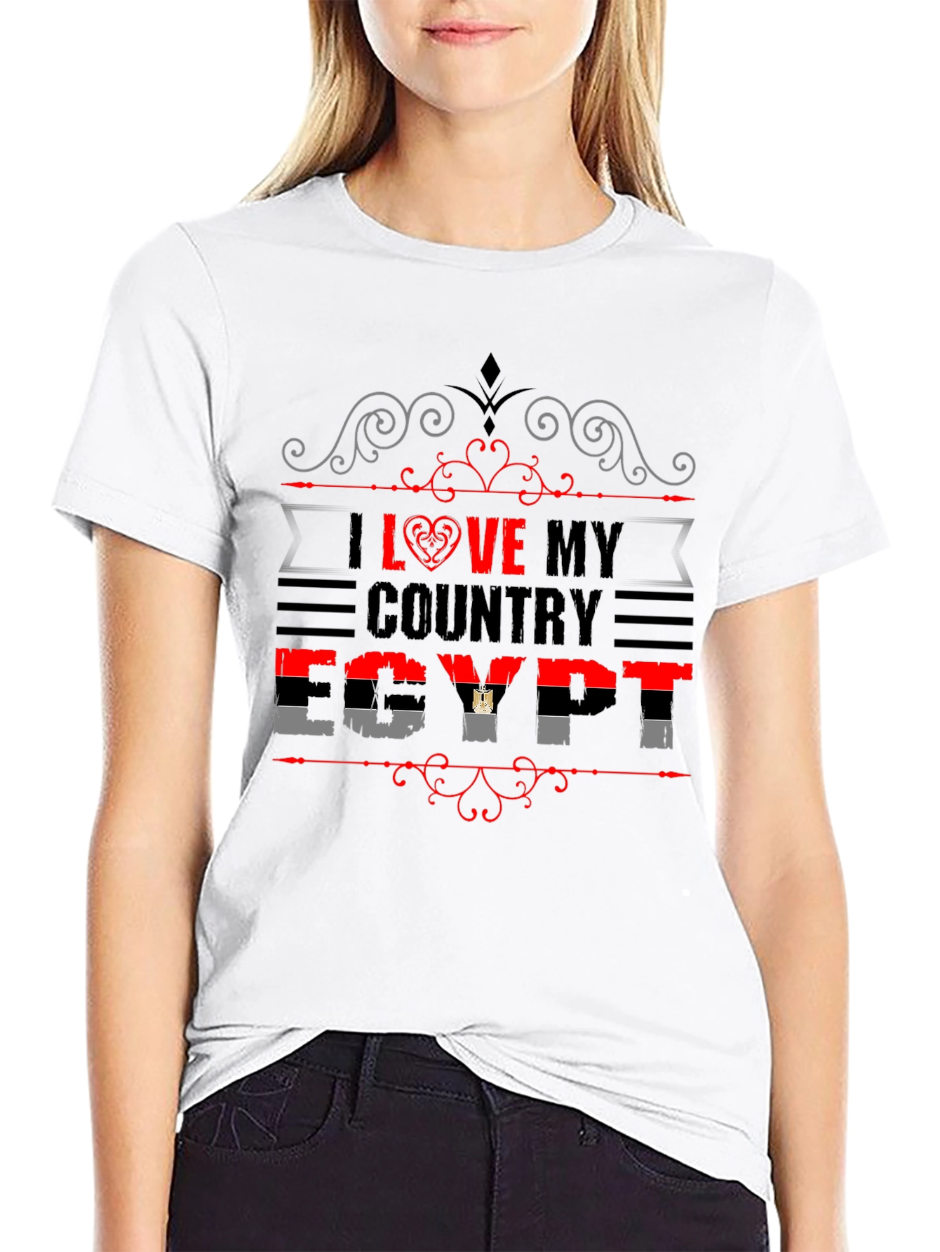 I Love My Country Egypt T-Shirt