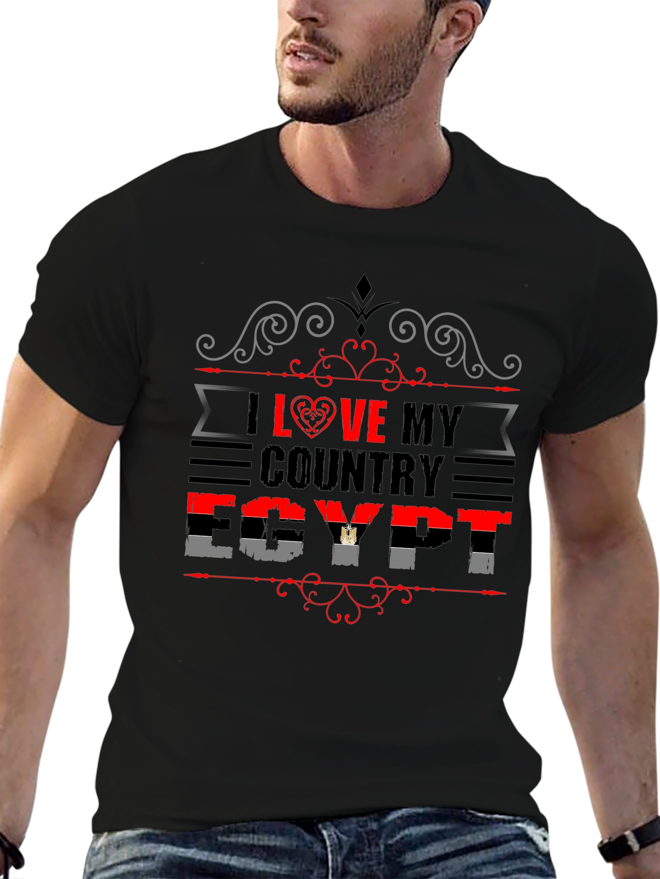 I Love My Country Egypt T-Shirt