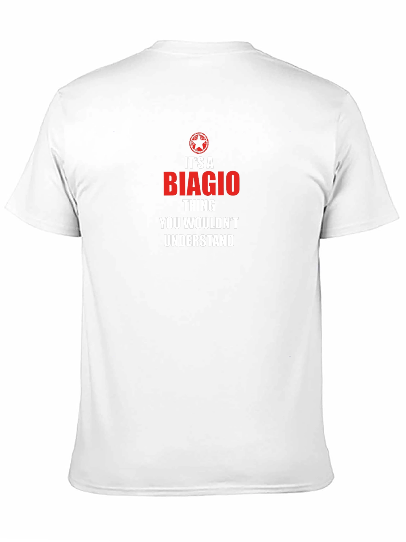 Its A Biagio Thing T-Shirt - Unisex Cotton Tee
