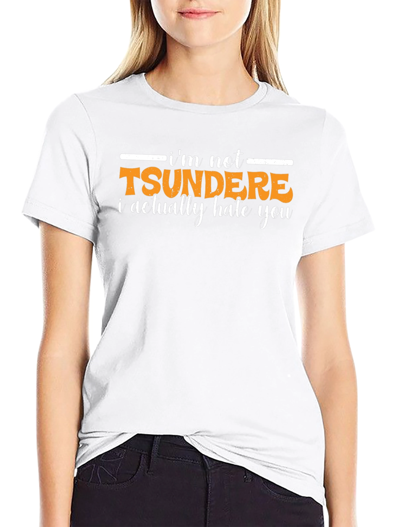 Im Not Tsundere T-Shirt - Funny Anime Tee