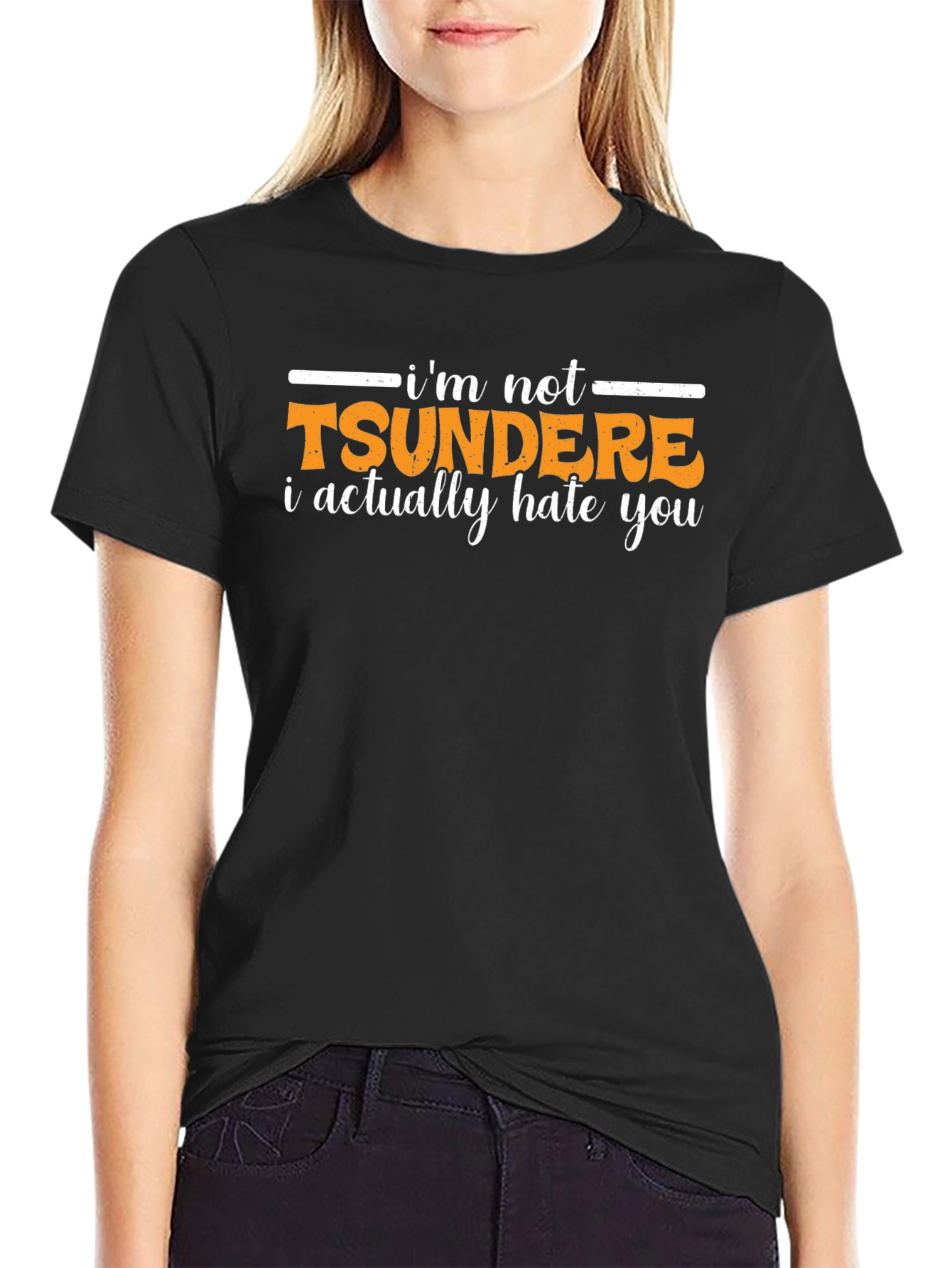 Im Not Tsundere T-Shirt - Funny Anime Tee