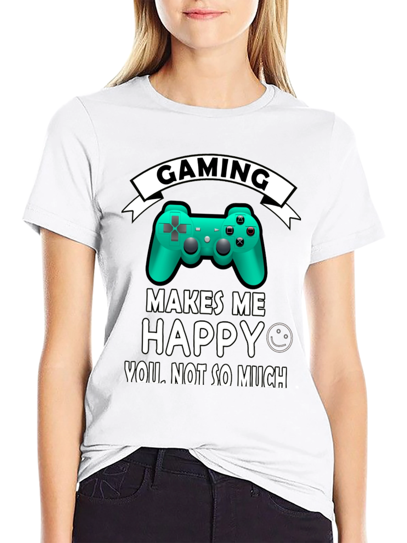 Gaming Makes Me Happy T-Shirt