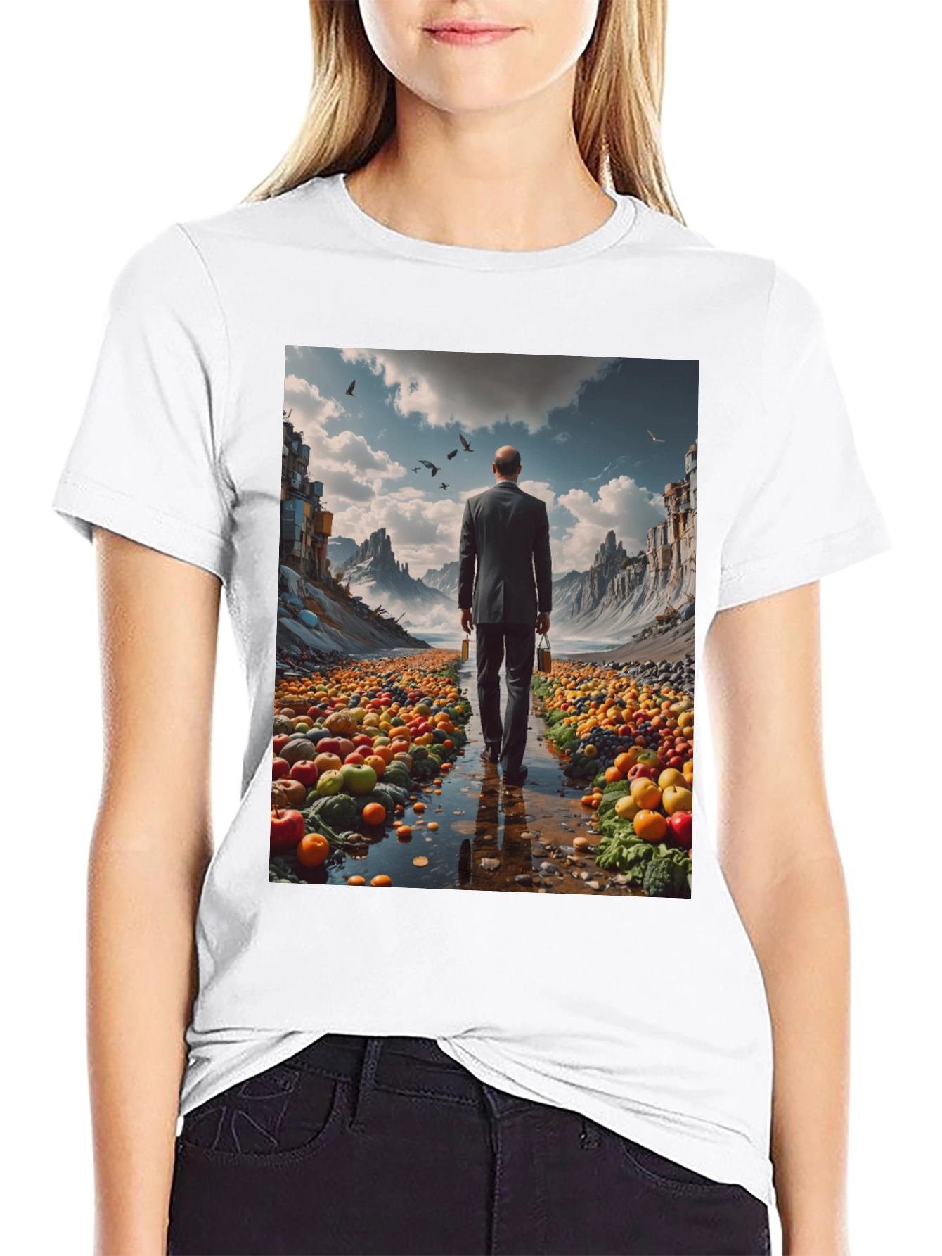 Surreal Fruitscape T-Shirt