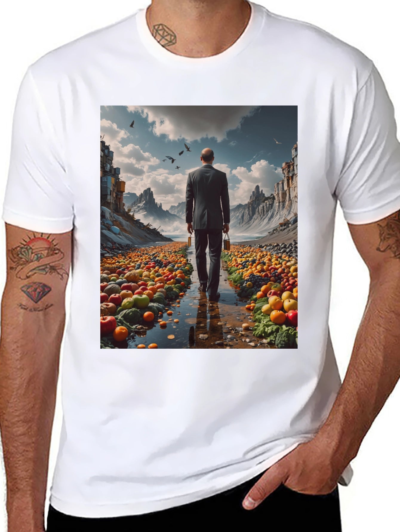 Surreal Fruitscape T-Shirt
