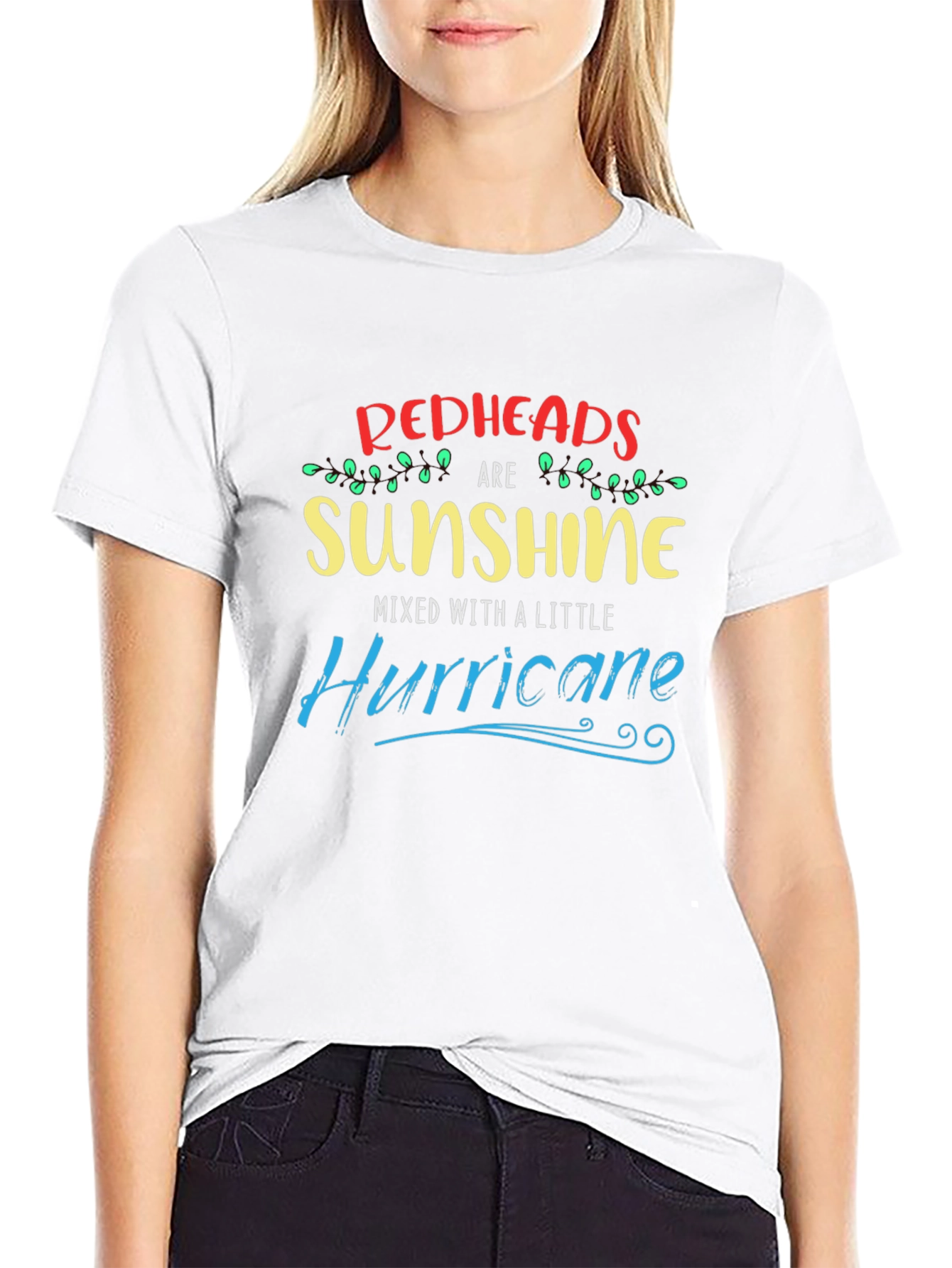 Redhead Sunshine Hurricane Graphic Tee
