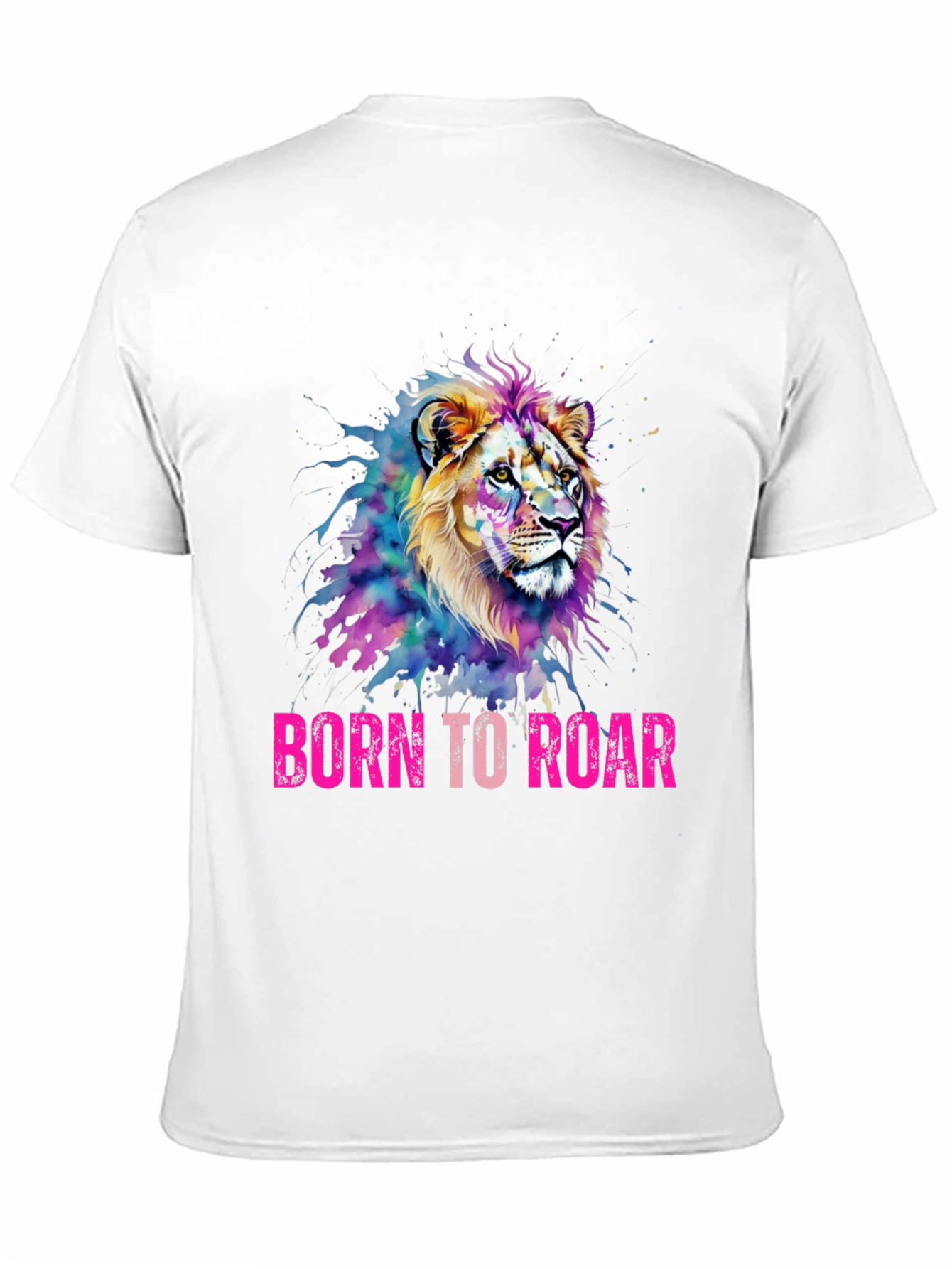 Born to Roar Lion Graphic Tee