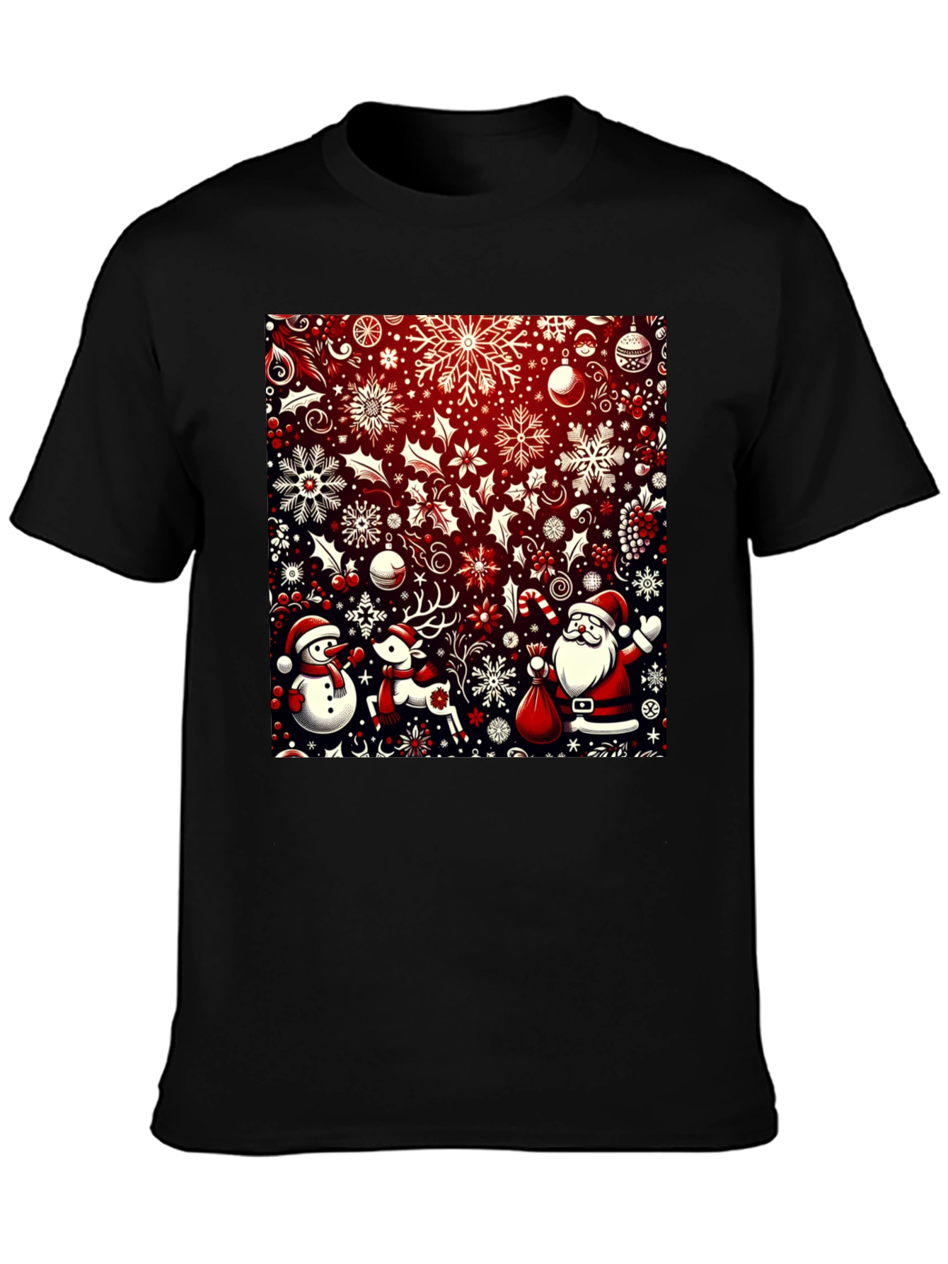 Festive Christmas Graphic Tee