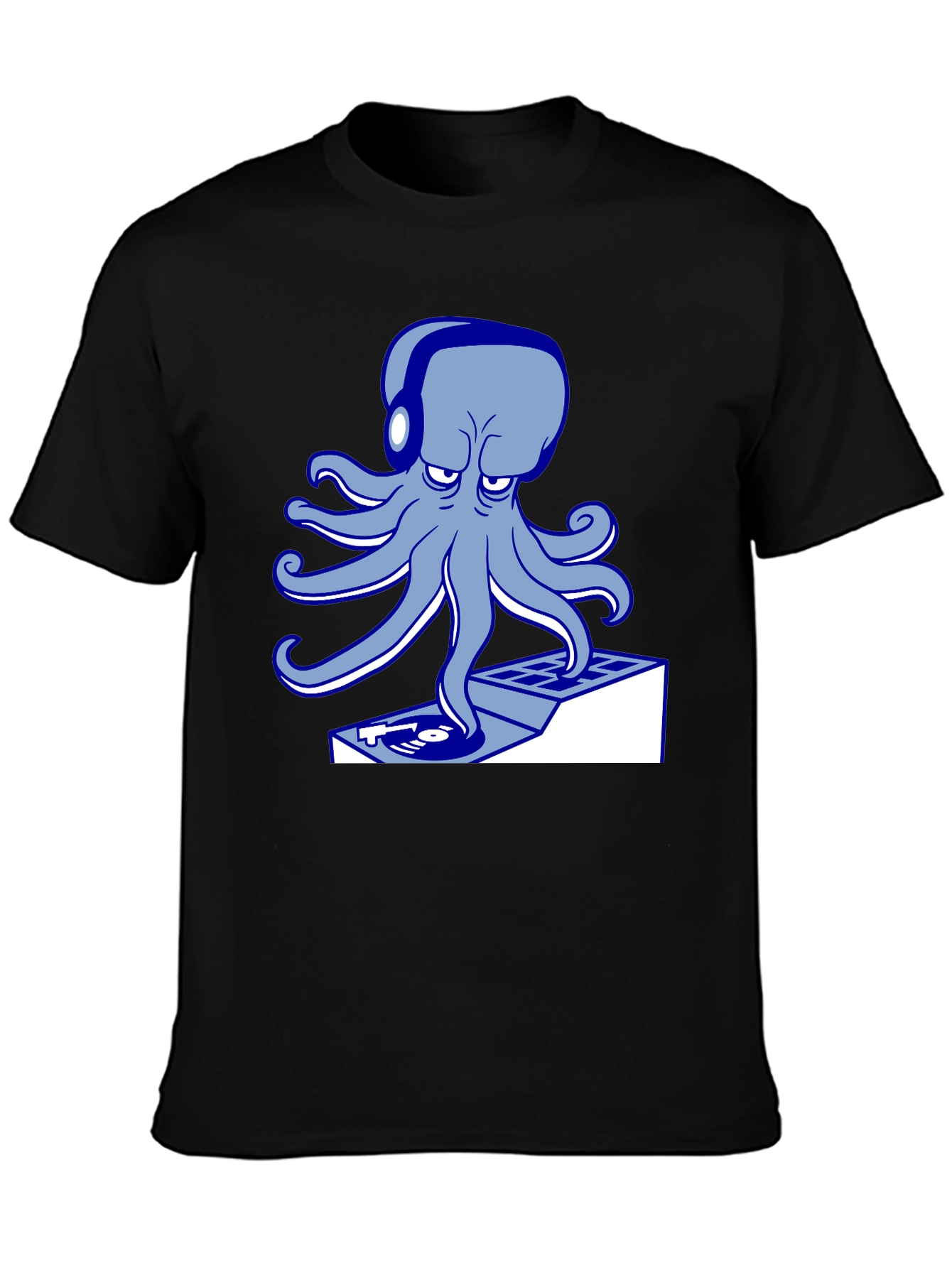 DJ Octopus T-Shirt - Cool Graphic Tee