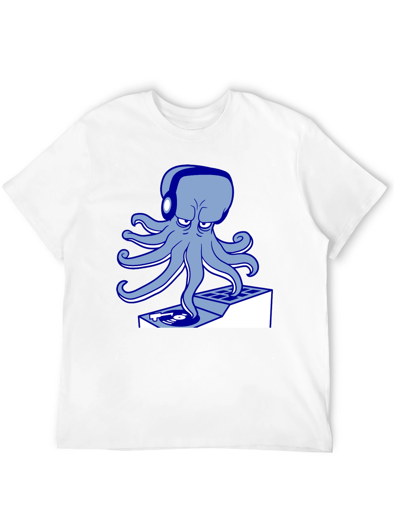 DJ Octopus T-Shirt - Cool Graphic Tee