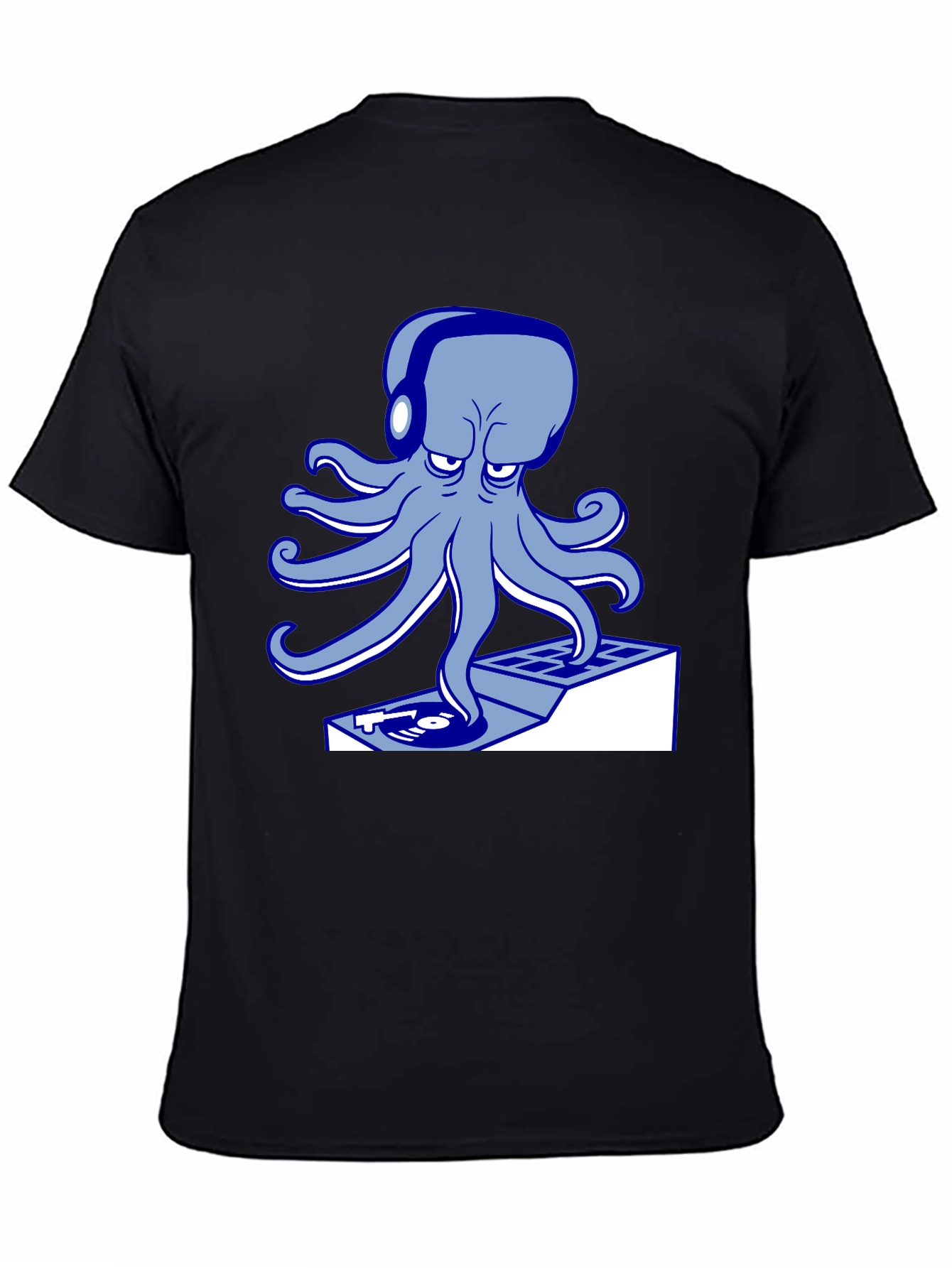 DJ Octopus T-Shirt - Cool Graphic Tee