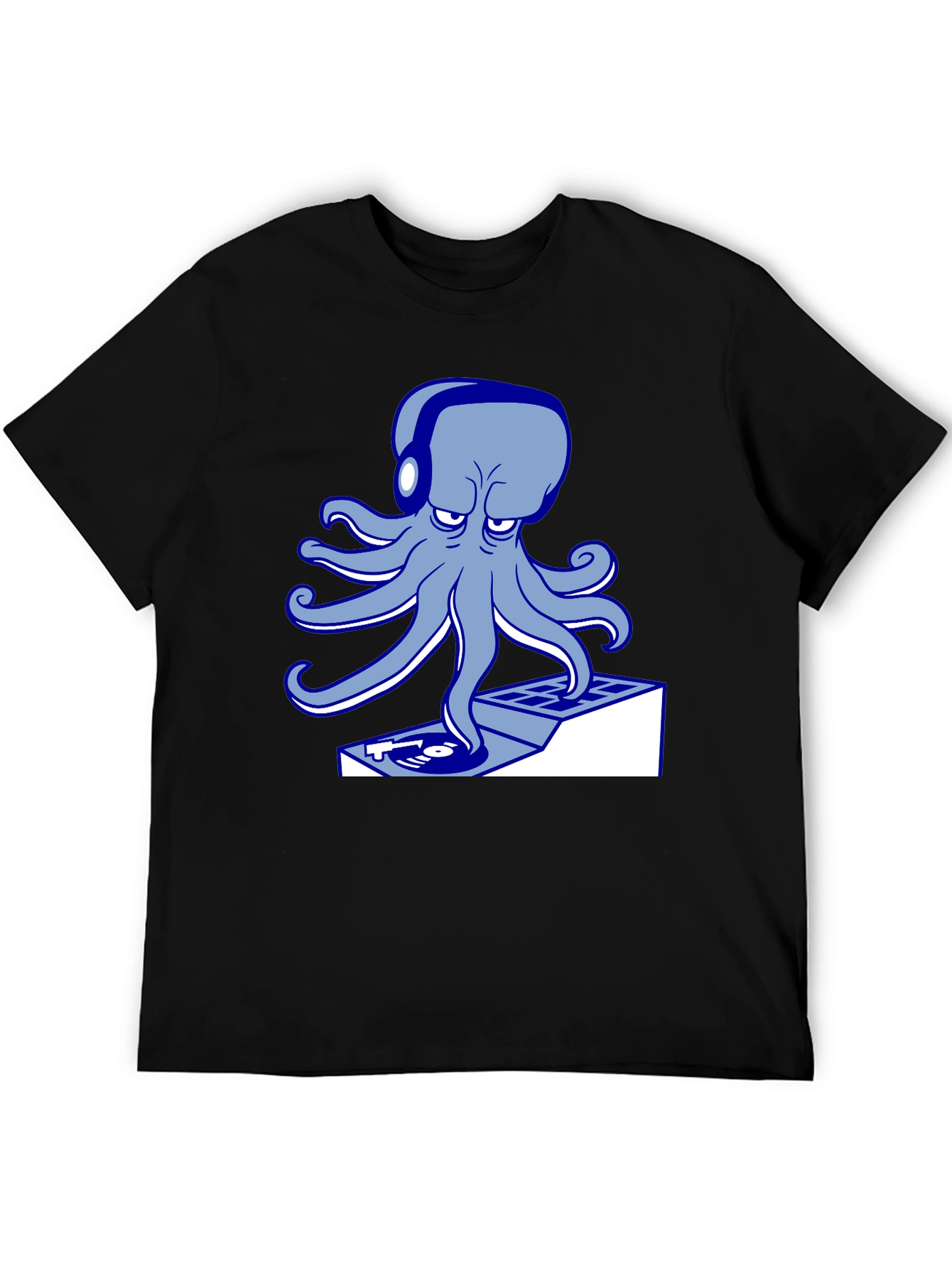DJ Octopus T-Shirt - Cool Graphic Tee