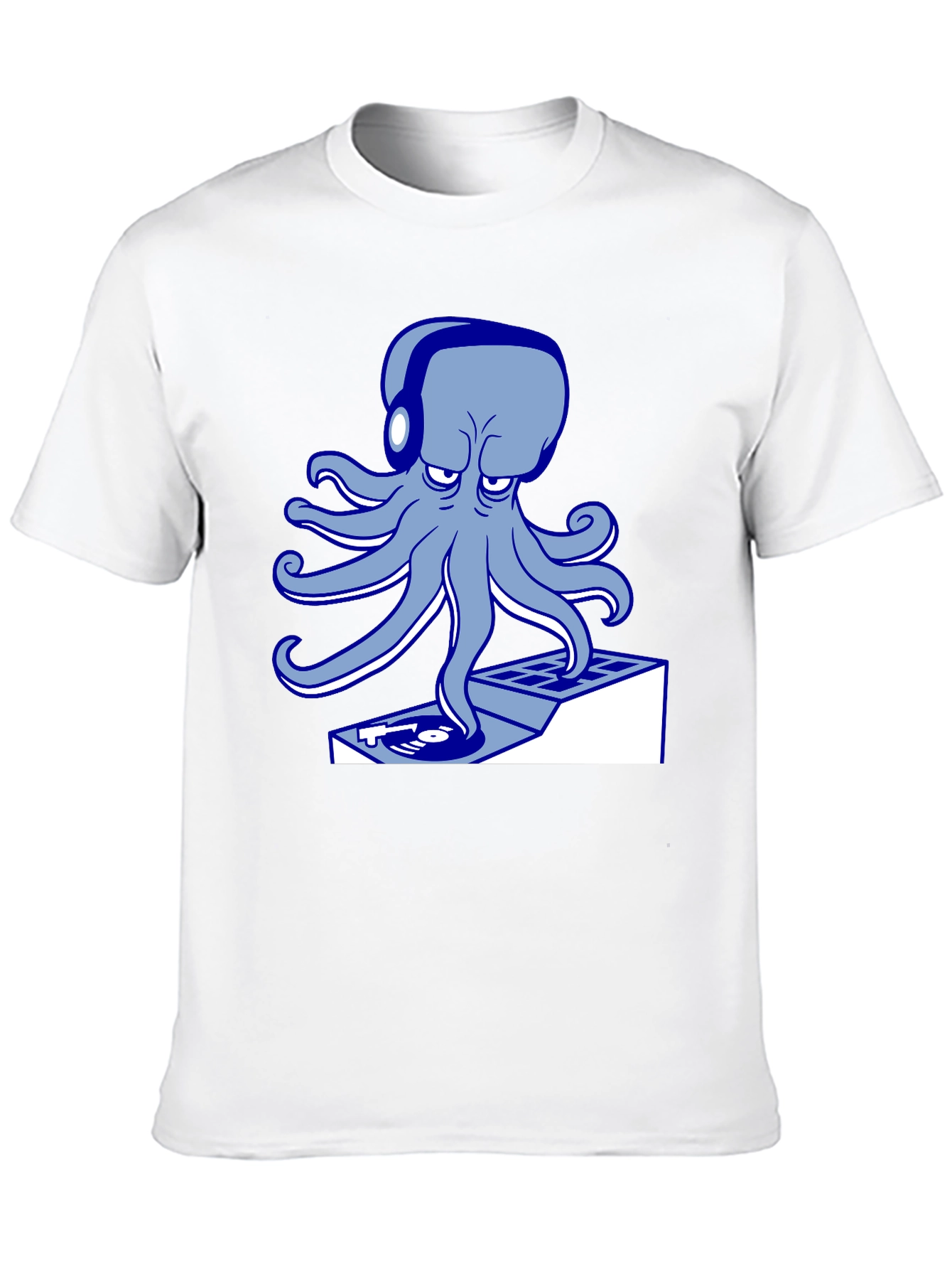 DJ Octopus T-Shirt - Cool Graphic Tee