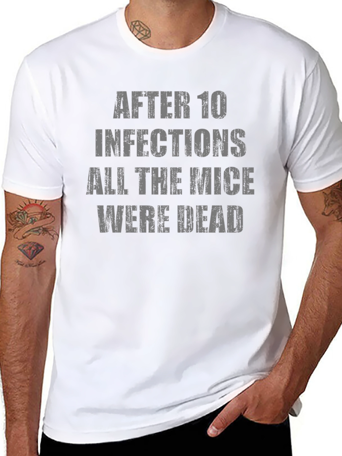 After 10 Infections T-Shirt Funny Medical Humor
