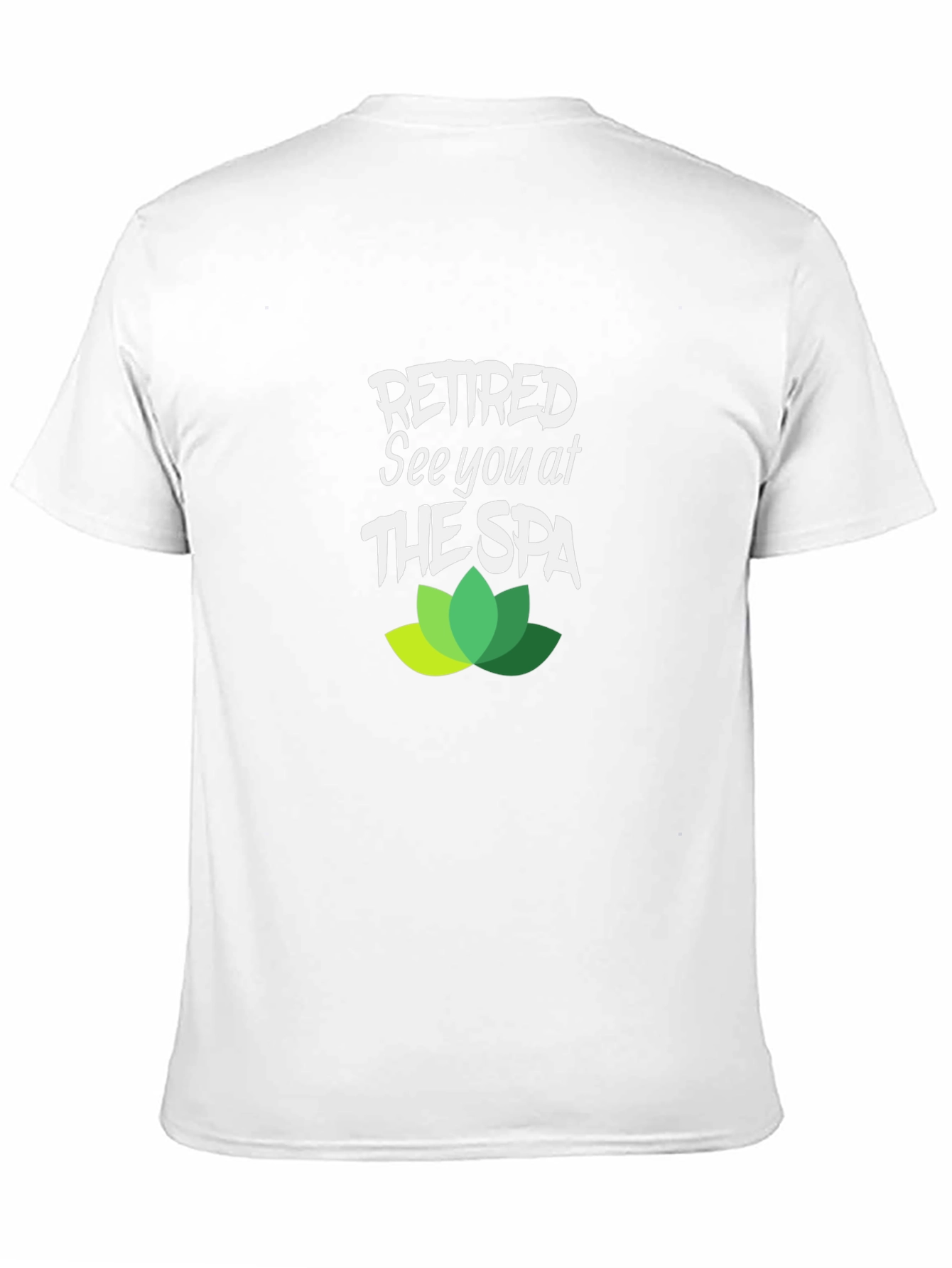 Retired See You at The Spa Graphic Tee