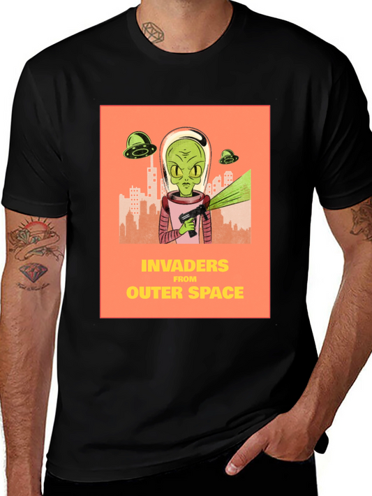 Invaders From Outer Space Graphic Tee