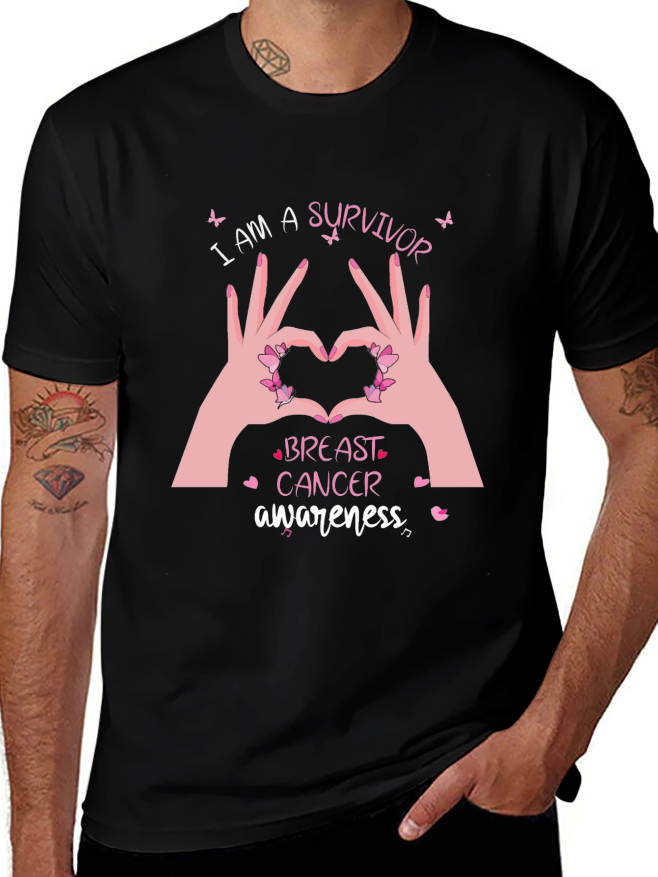 Breast Cancer Awareness Survivor T-Shirt