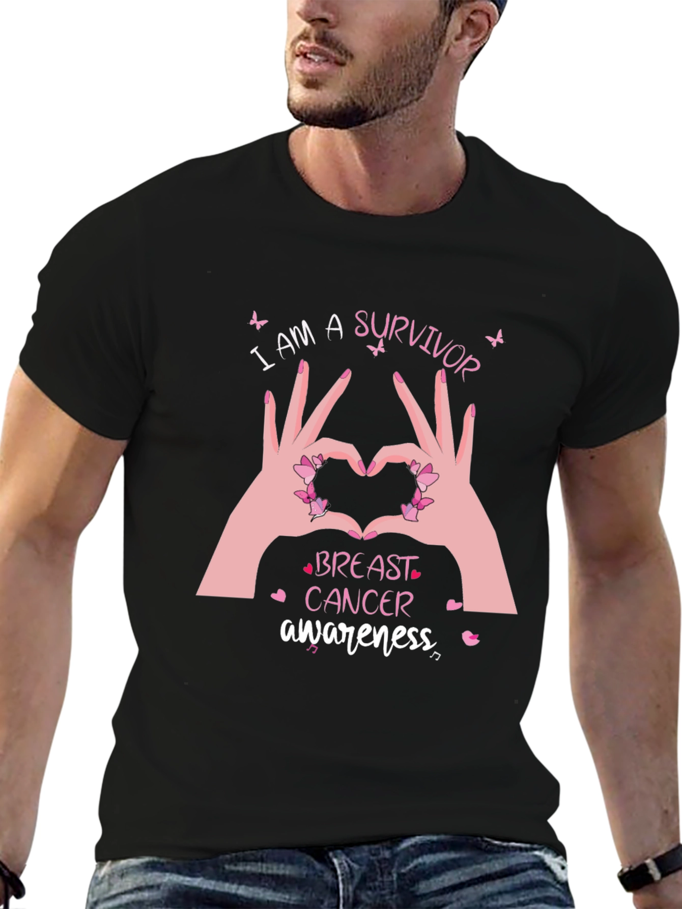 Breast Cancer Awareness Survivor T-Shirt