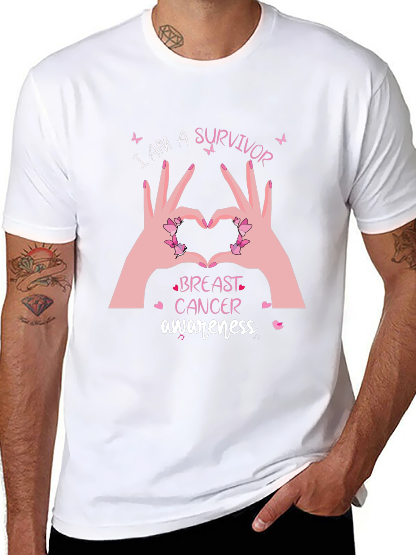 Breast Cancer Awareness Survivor T-Shirt