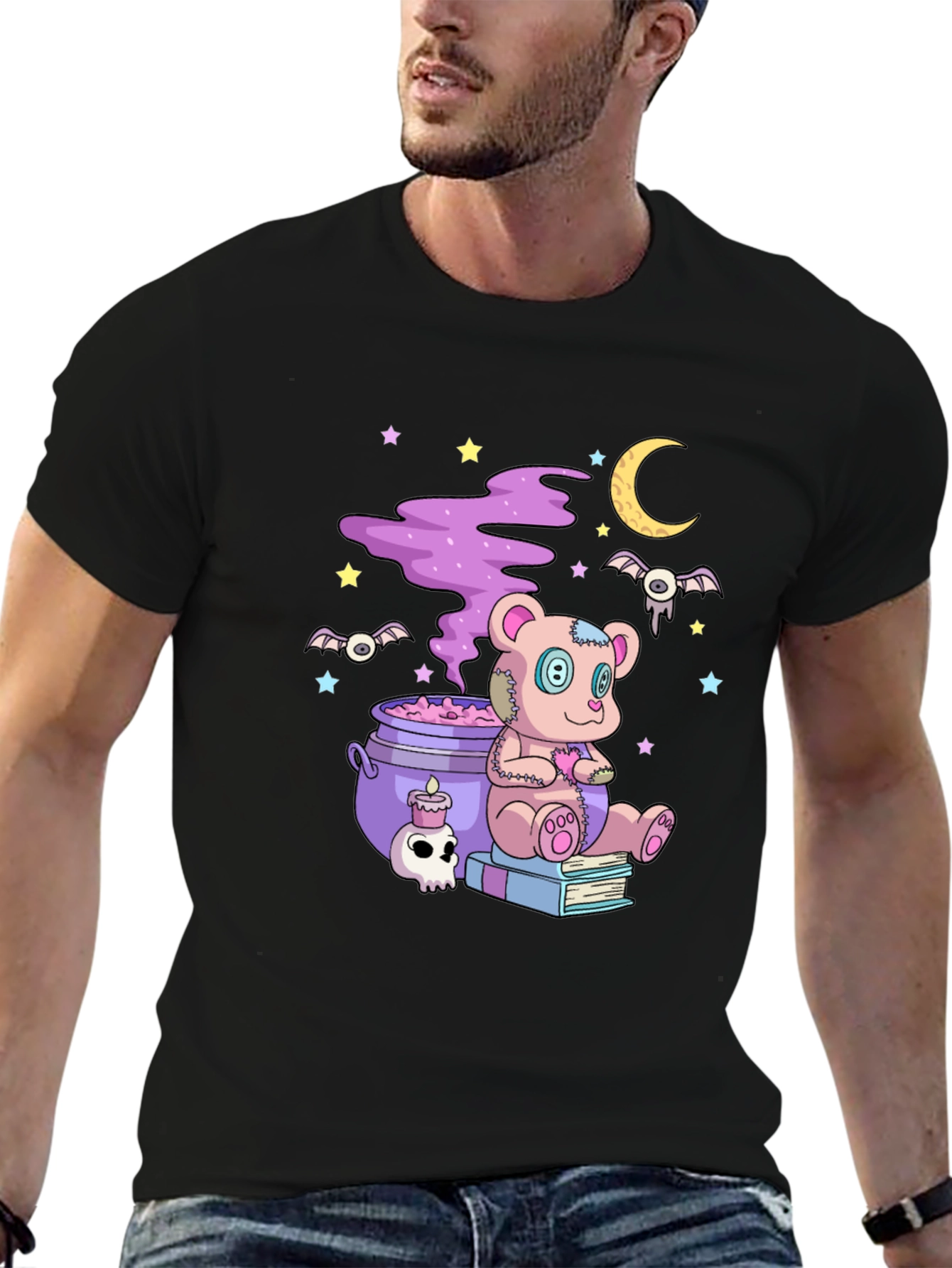Spooky Cute Bear Halloween T-Shirt