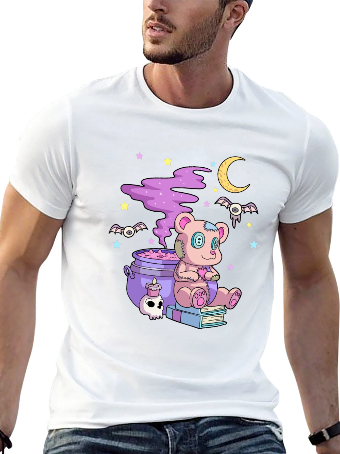Spooky Cute Bear Halloween T-Shirt