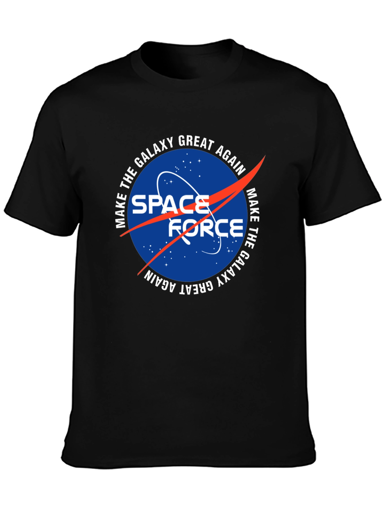 Space Force Galaxy Graphic T-Shirt
