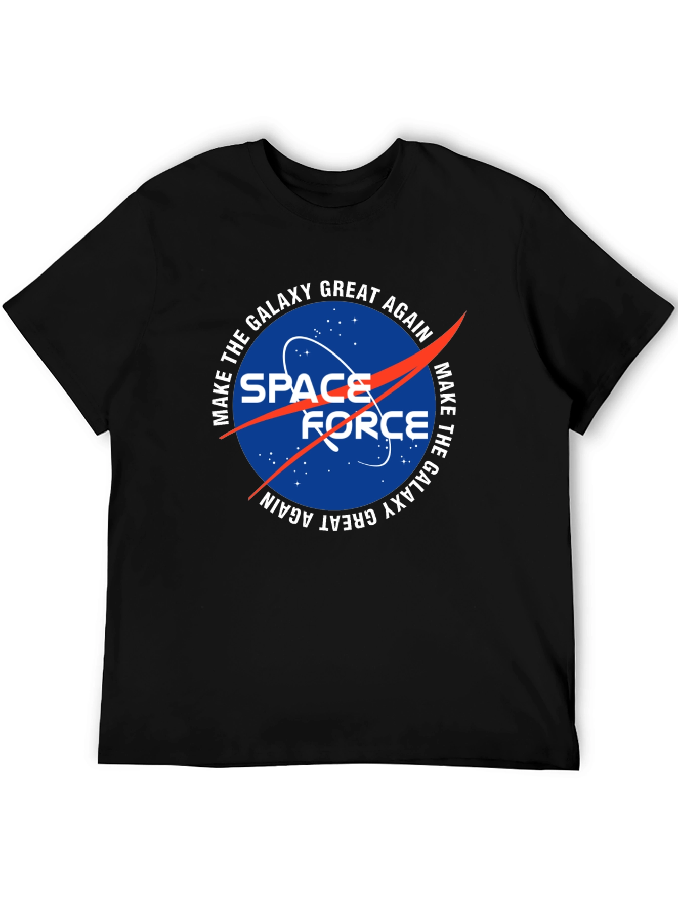 Space Force Galaxy Graphic T-Shirt