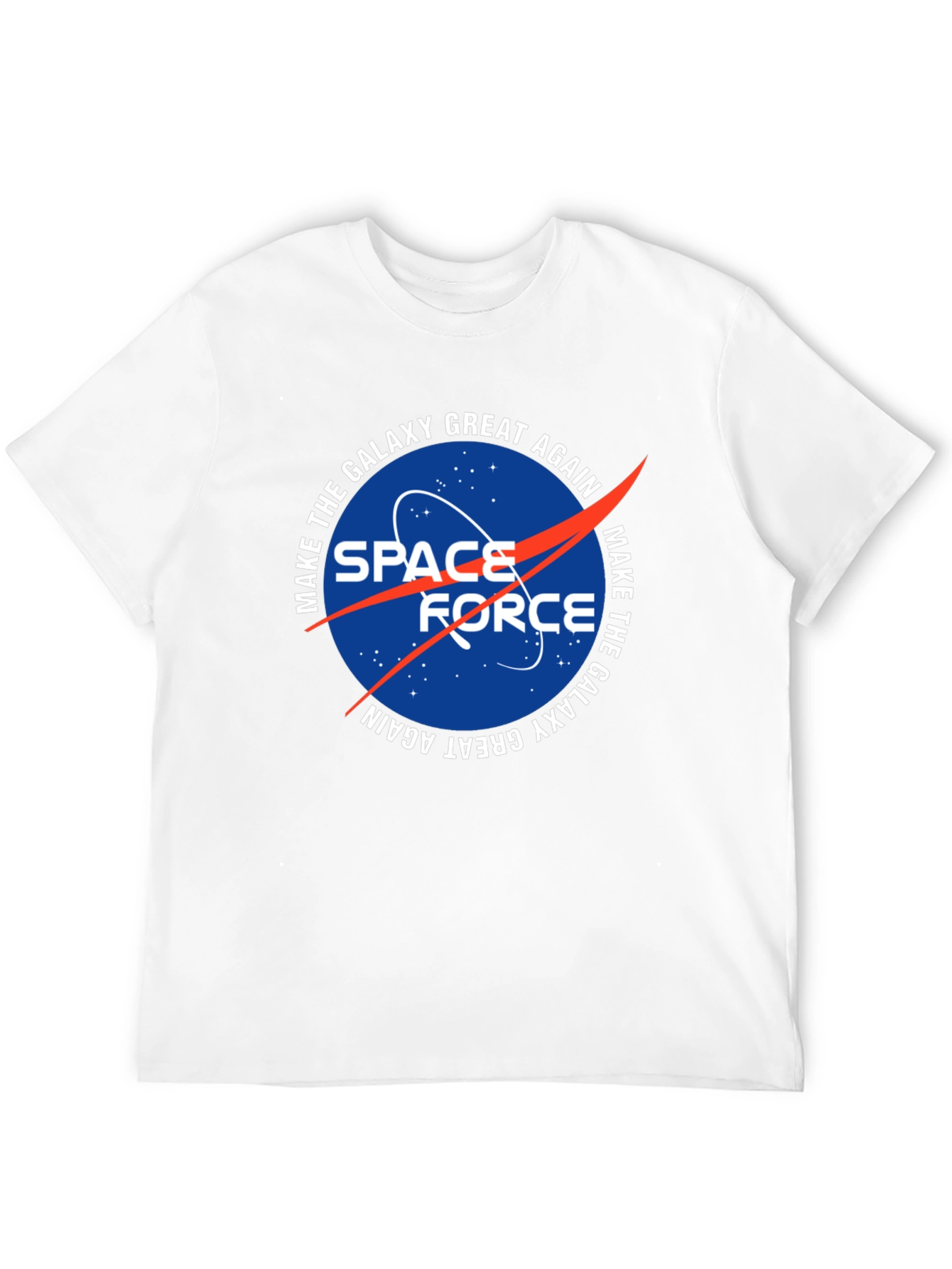 Space Force Galaxy Graphic T-Shirt