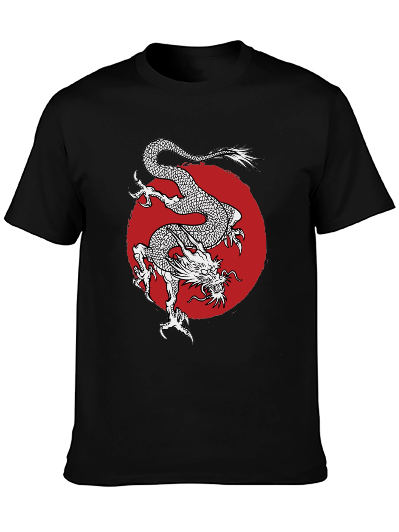 Dragon Graphic Tee - Black T-Shirt
