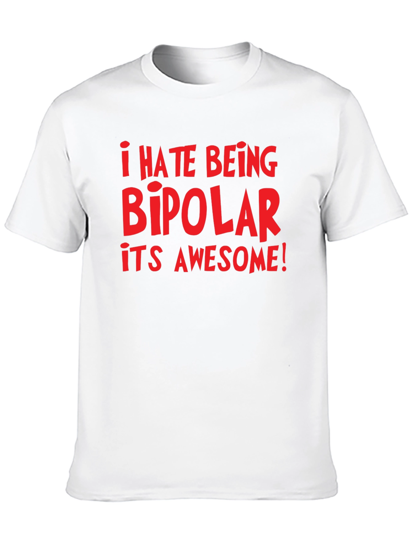 Bipolar Awesome Black T-Shirt