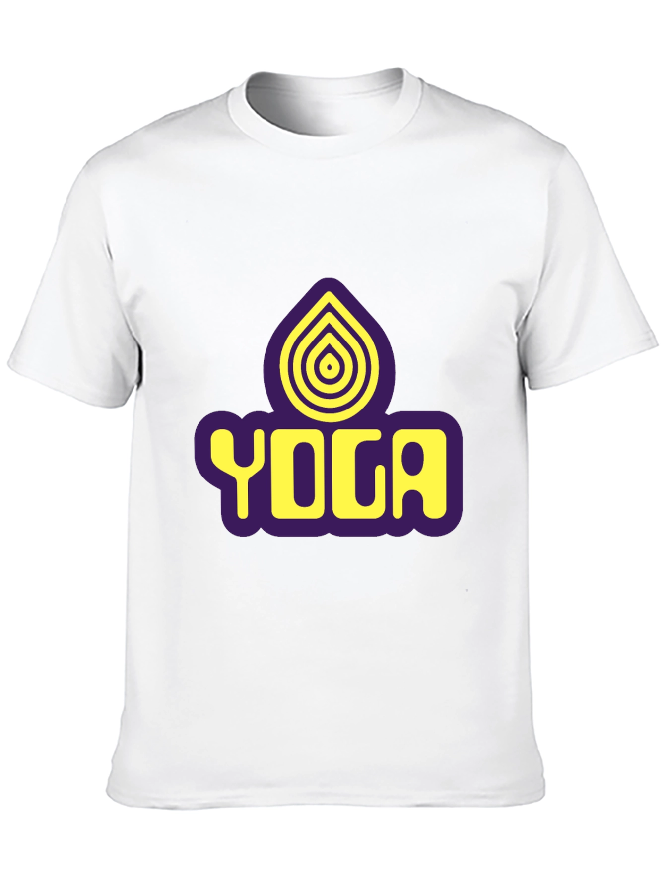 Yoga Graphic Black T-Shirt