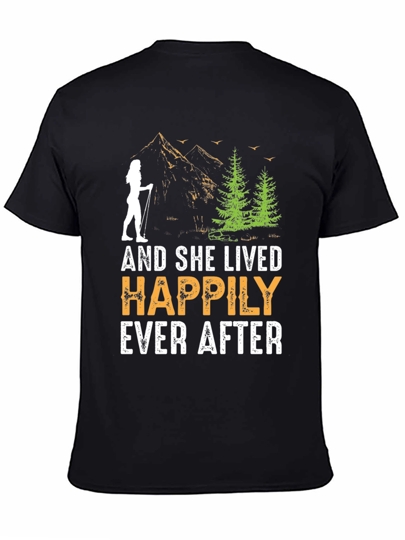 Happily Ever After Hiking Graphic Tee