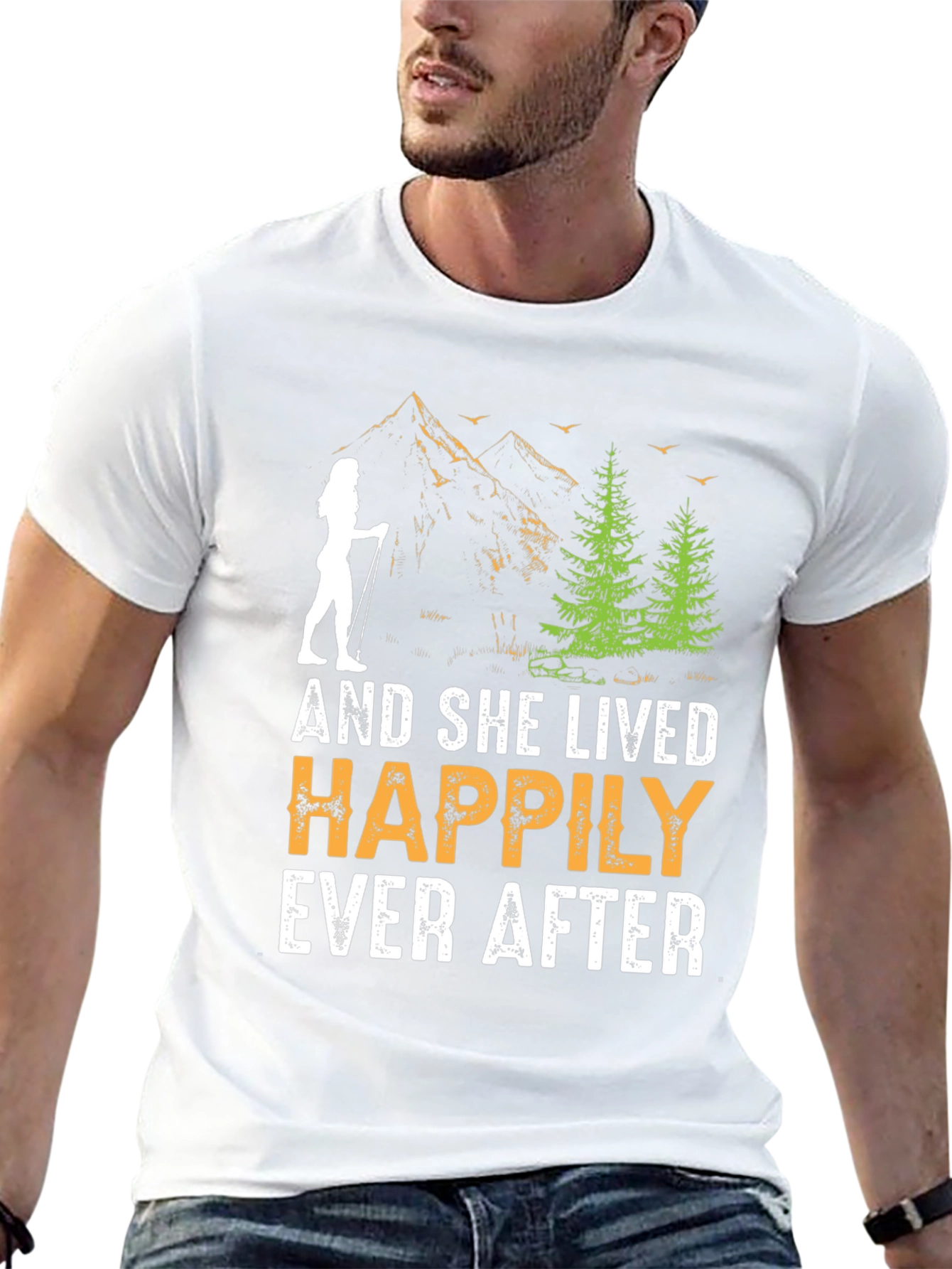 Happily Ever After Hiking Graphic Tee