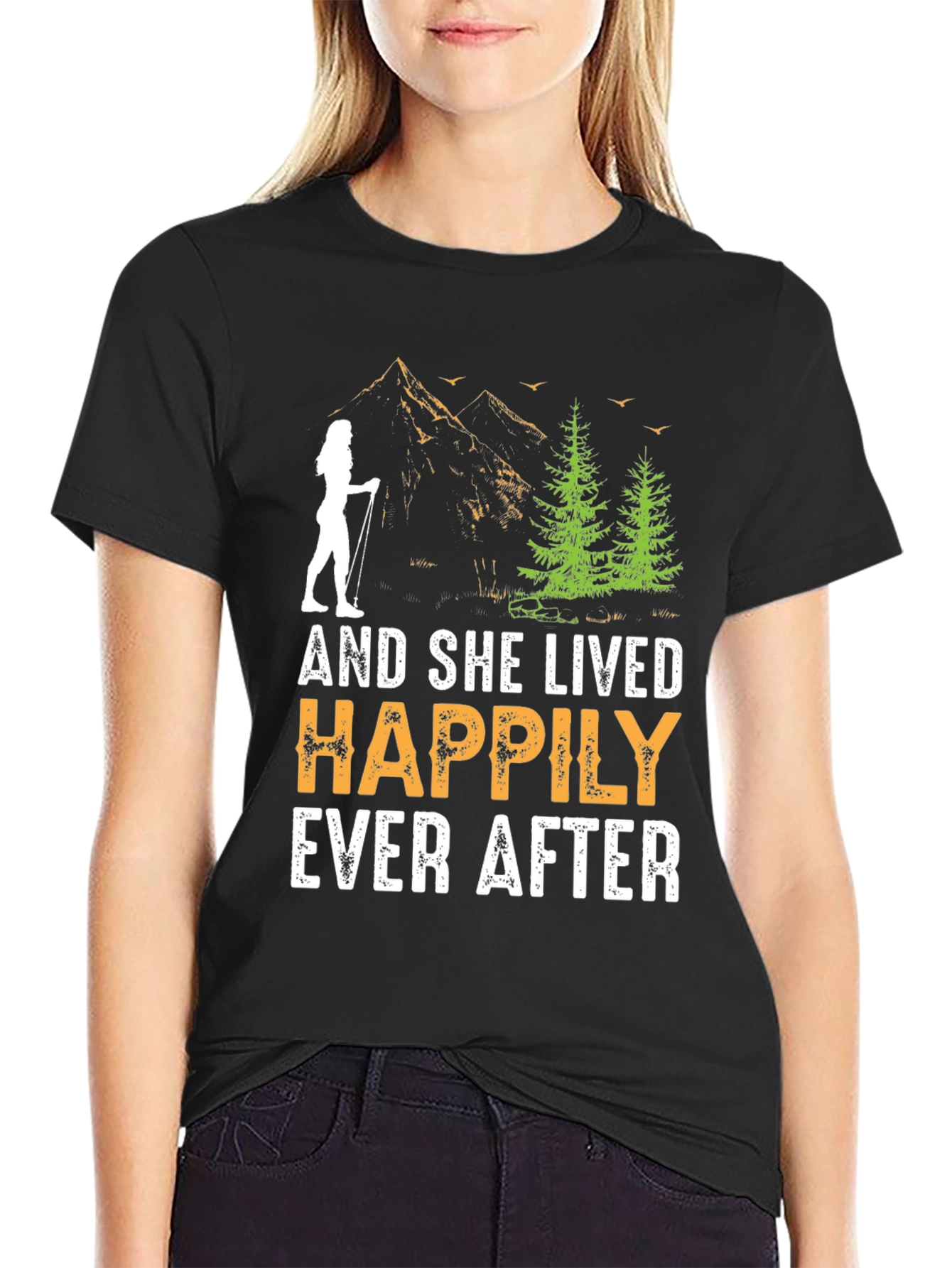 Happily Ever After Hiking Graphic Tee