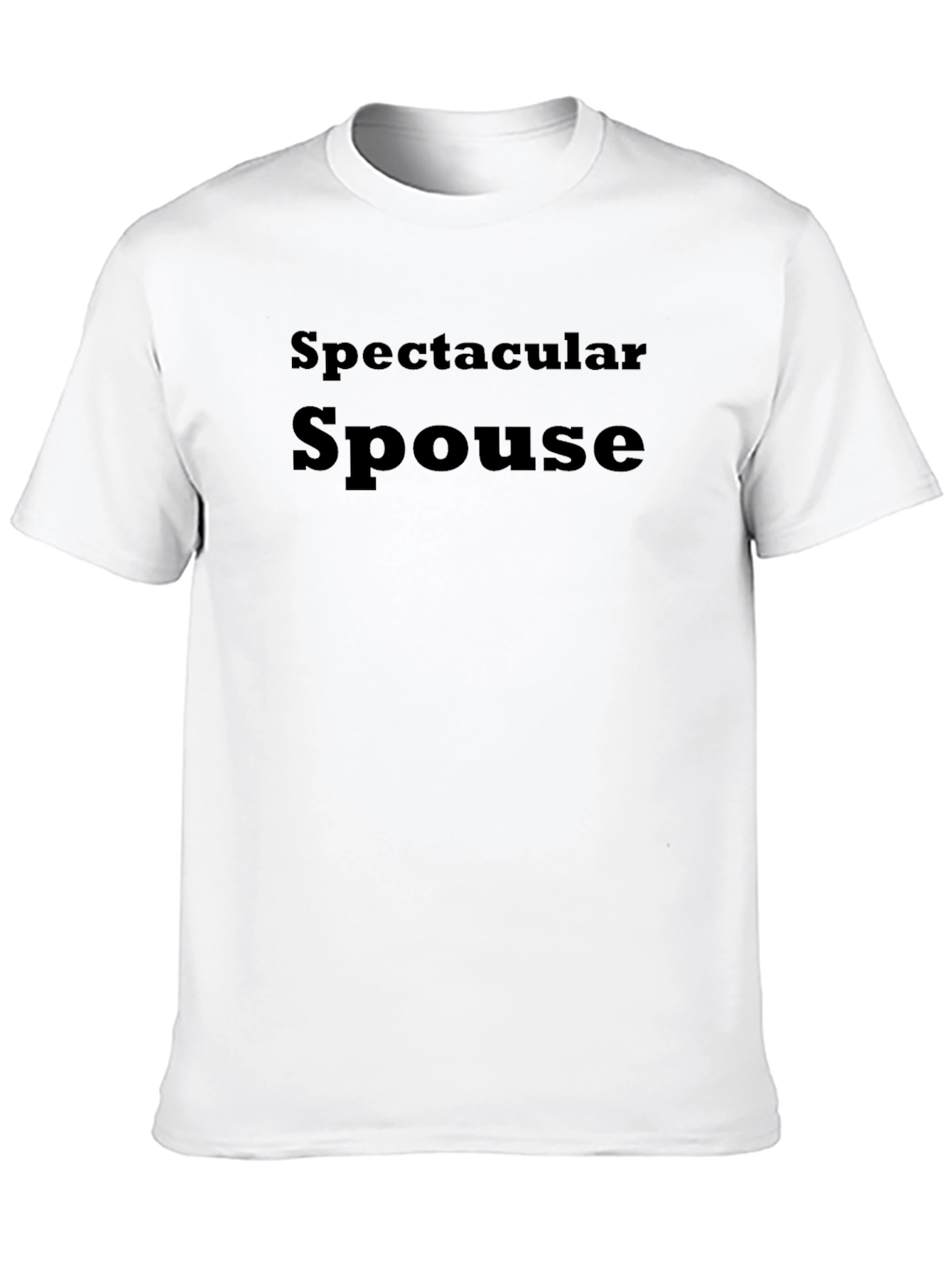 Spectacular Spouse Black T-Shirt