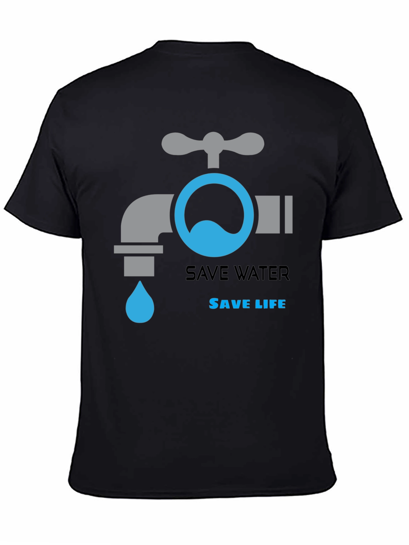 Save Water Save Life Graphic T-Shirt