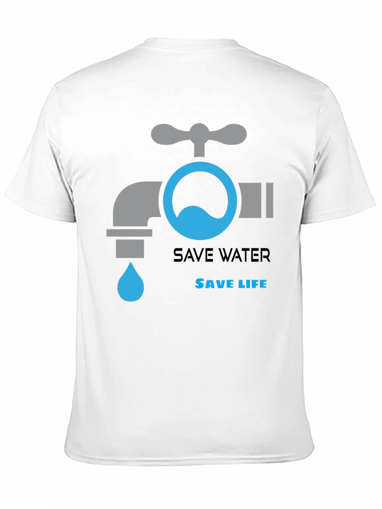 Save Water Save Life Graphic T-Shirt