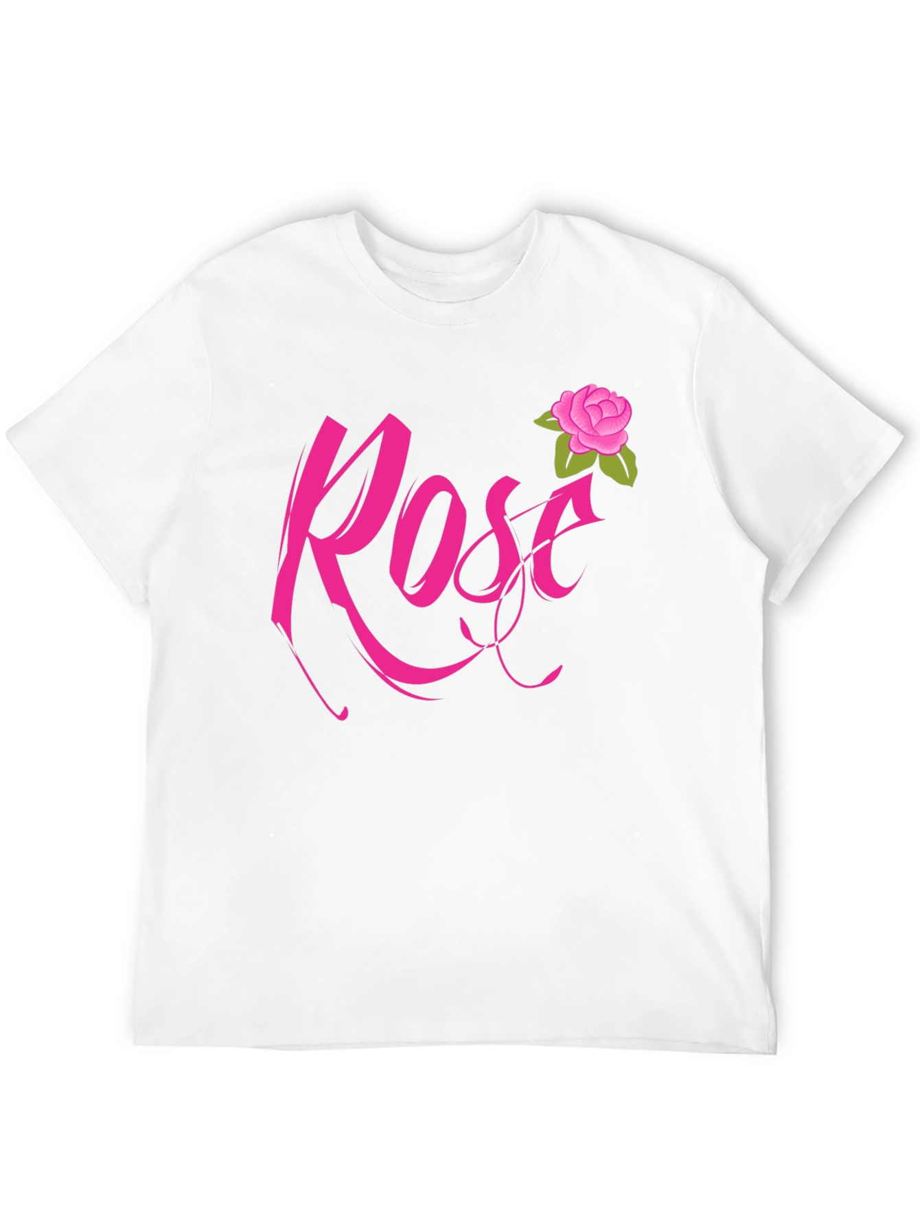 Rose Graphic Tee - Stylish Casual Wear
