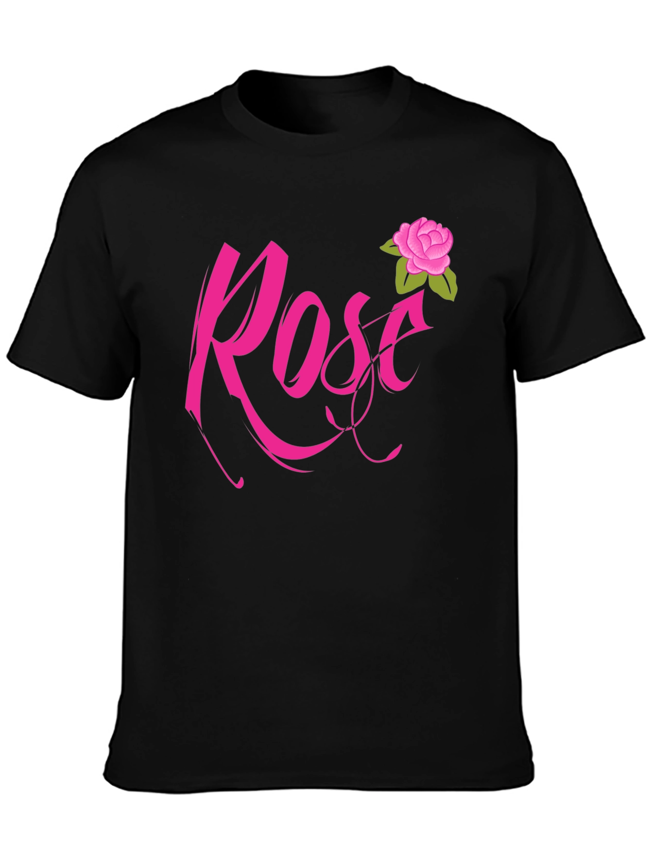 Rose Graphic Tee - Stylish Casual Wear