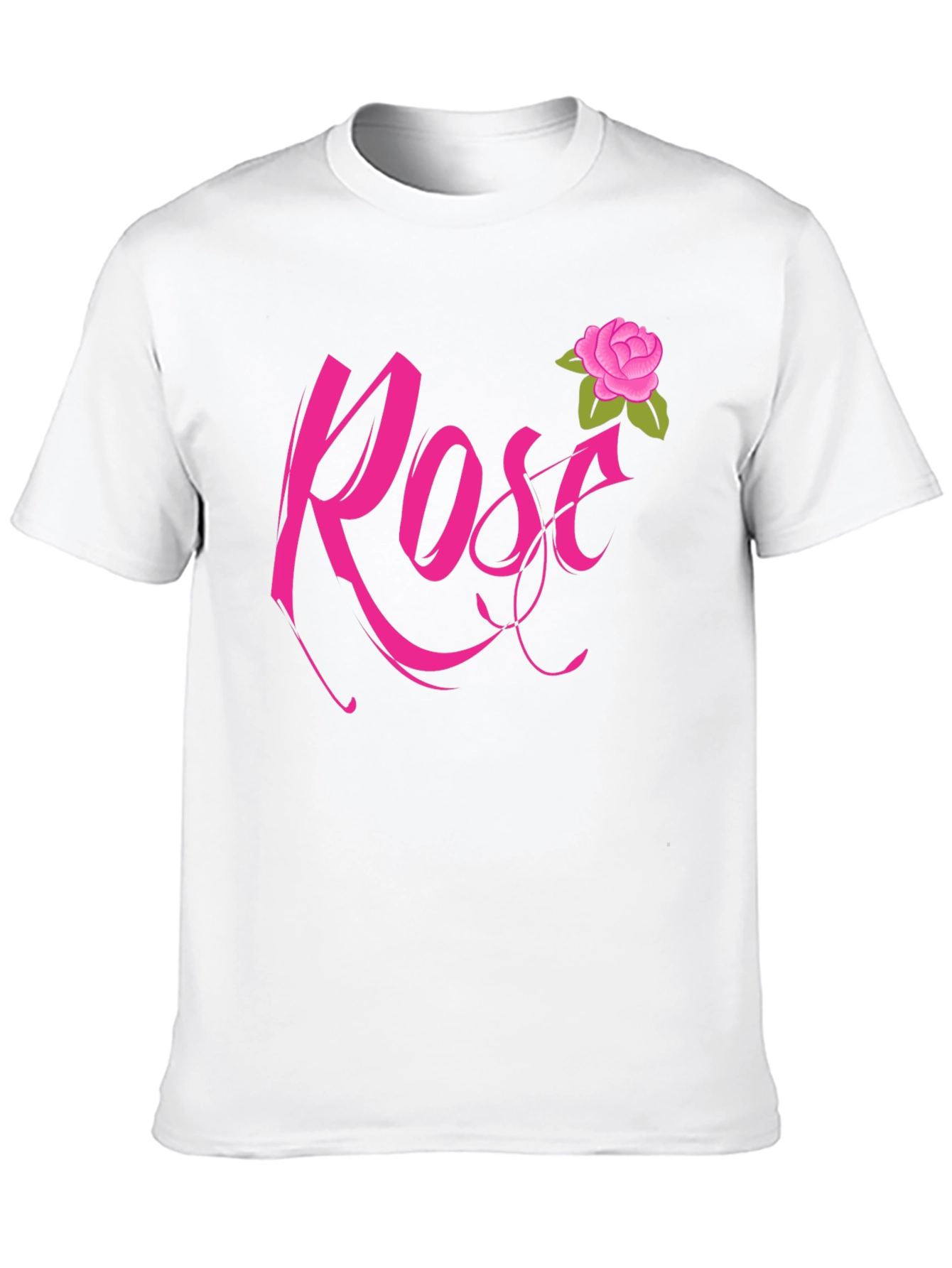 Rose Graphic Tee - Stylish Casual Wear