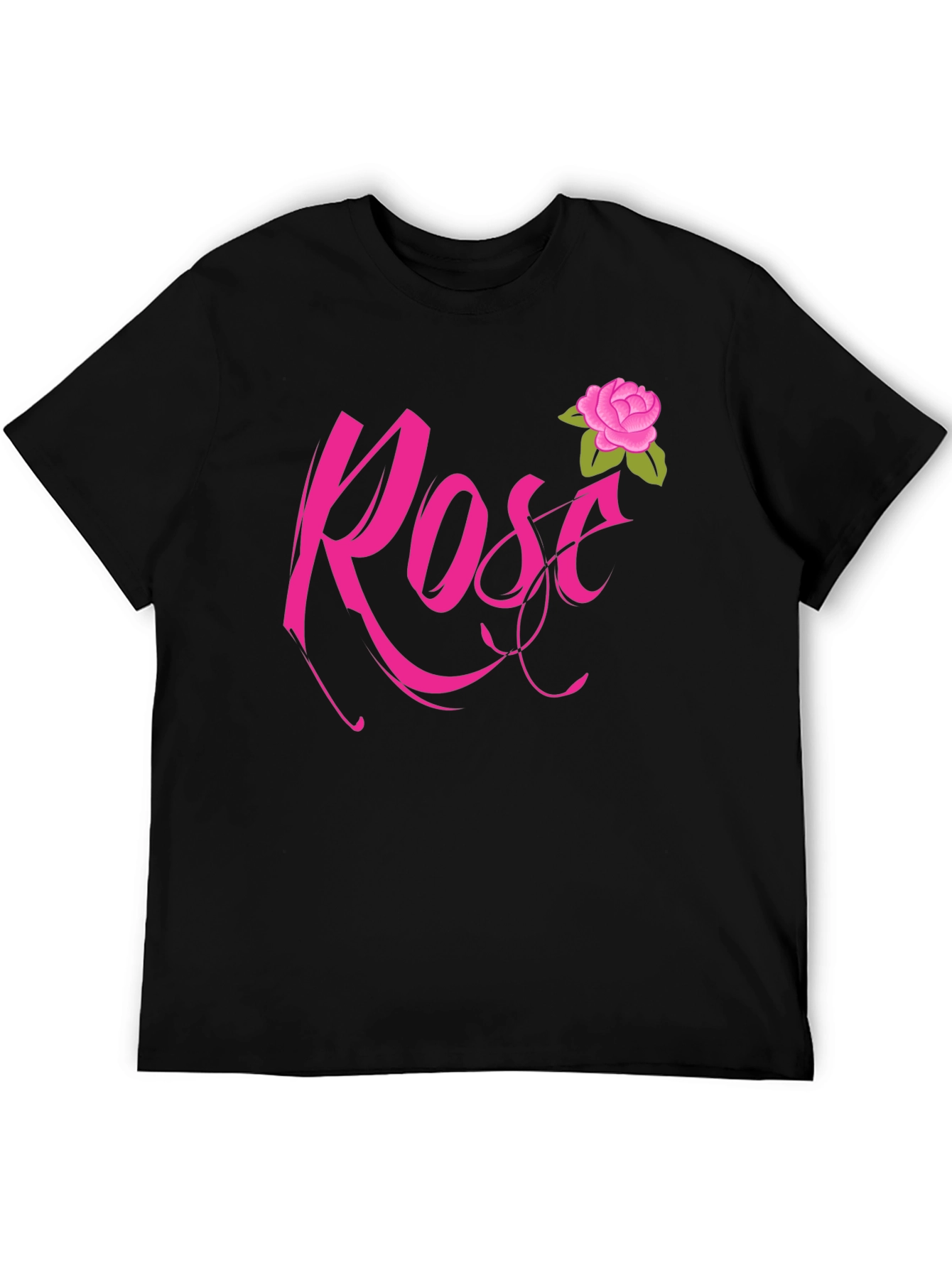 Rose Graphic Tee - Stylish Casual Wear