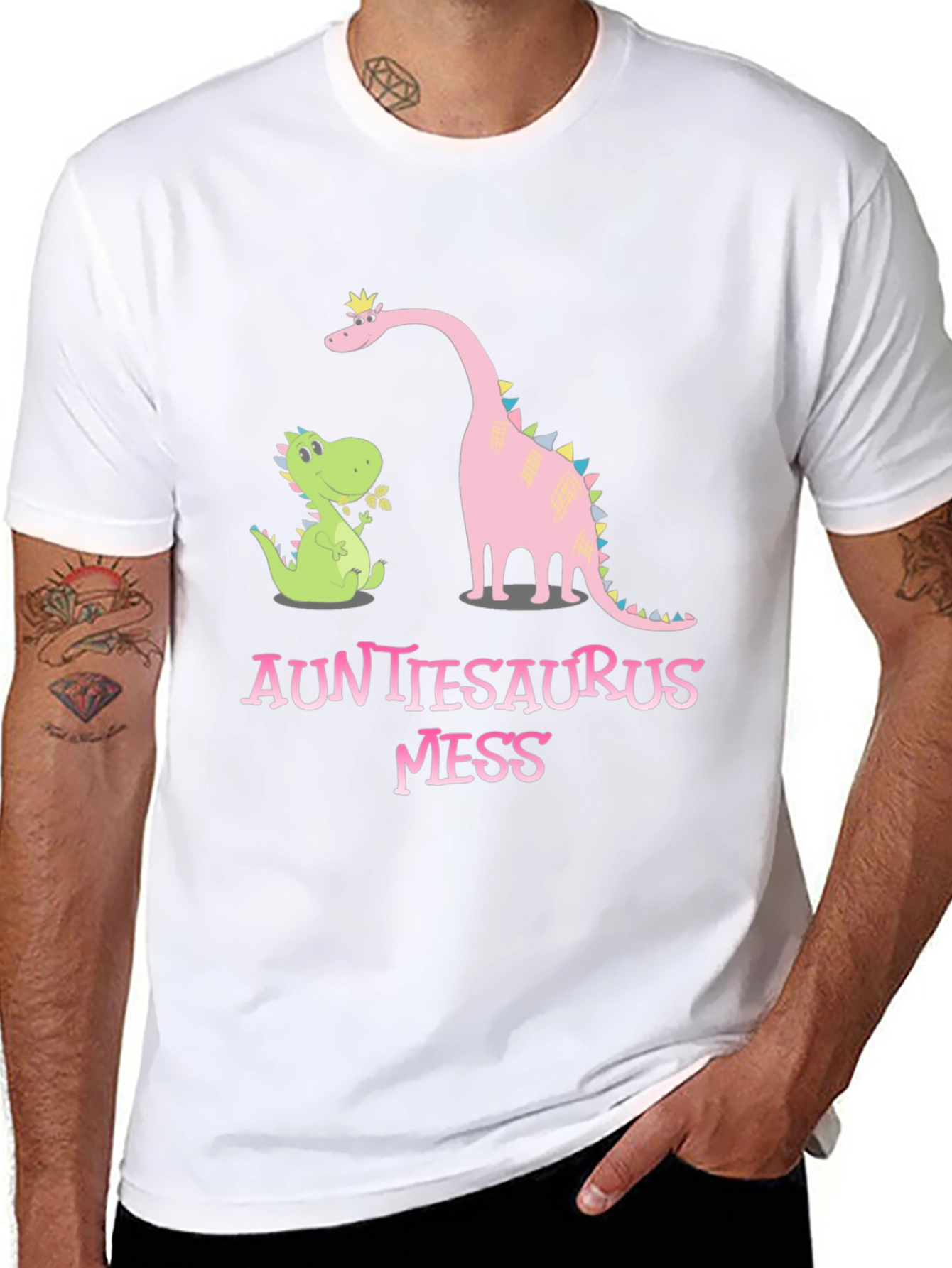 Auntiesaurus Mess T-Shirt