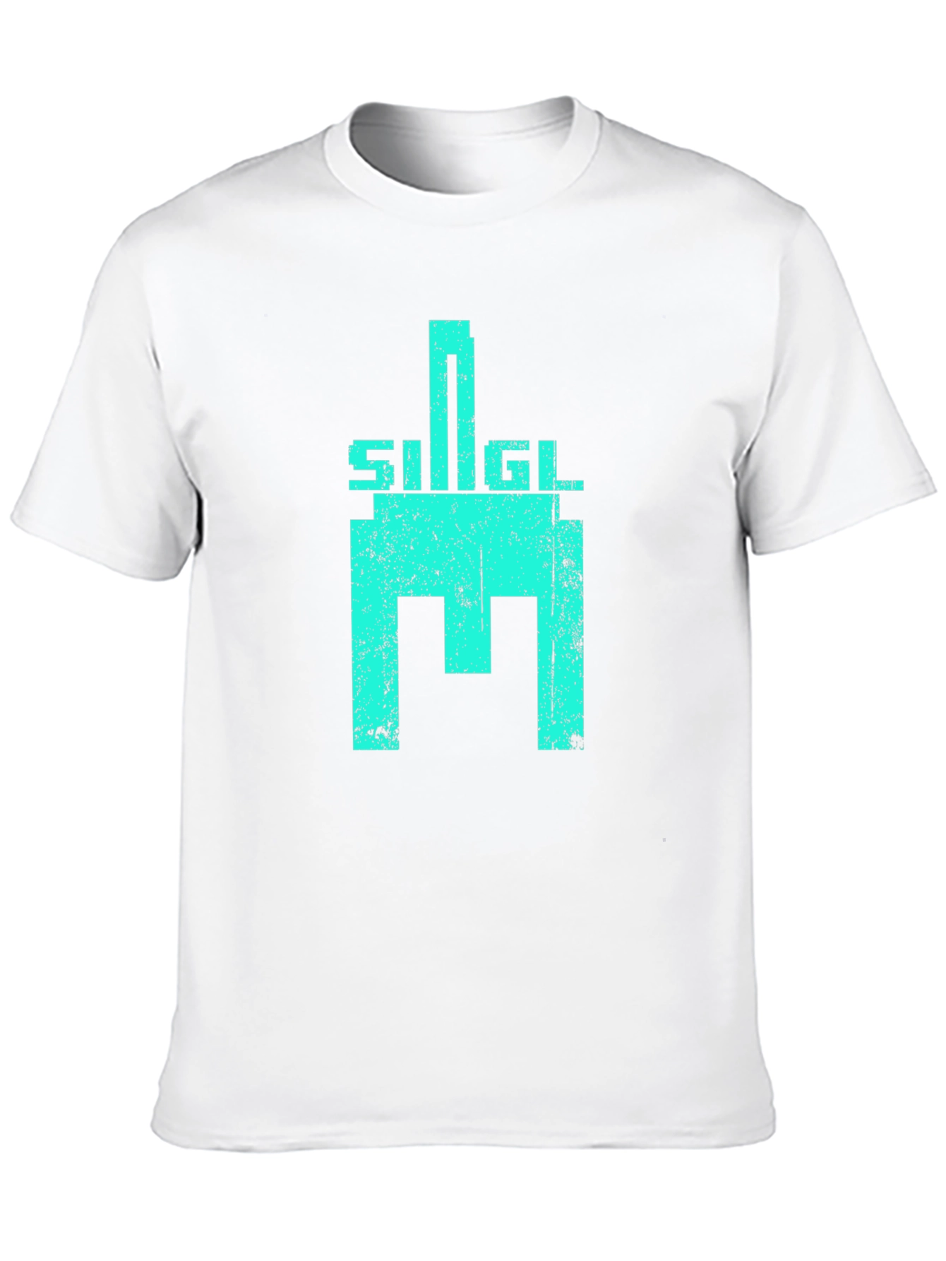 Retro SIGL Graphic T-Shirt - Distressed Print