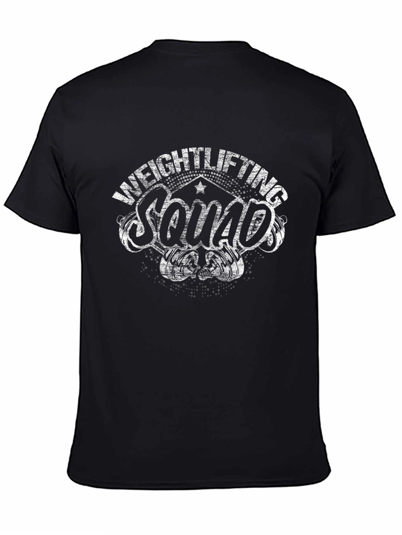 Weightlifting Squad Black T-Shirt