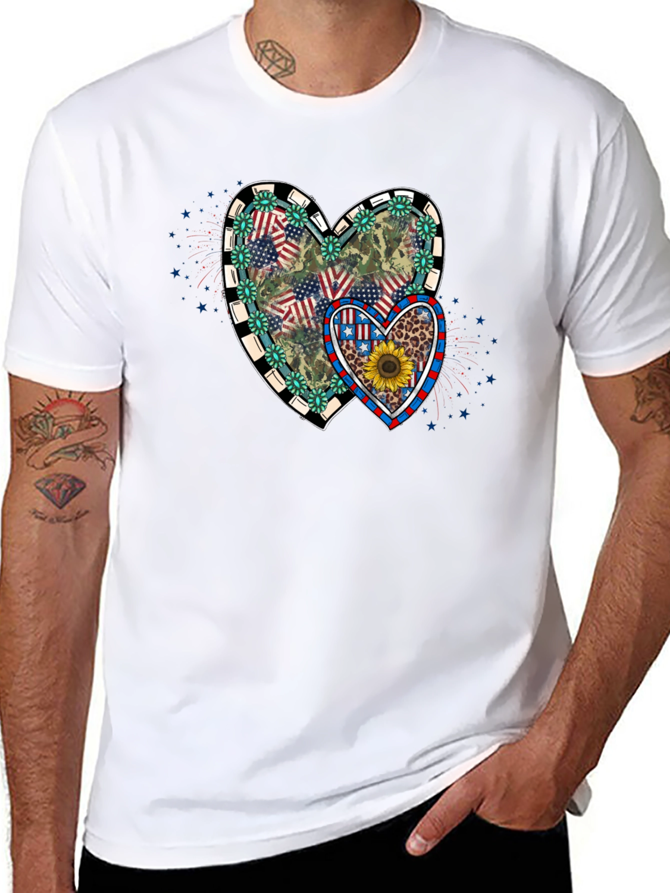Patriotic Heart T-Shirt