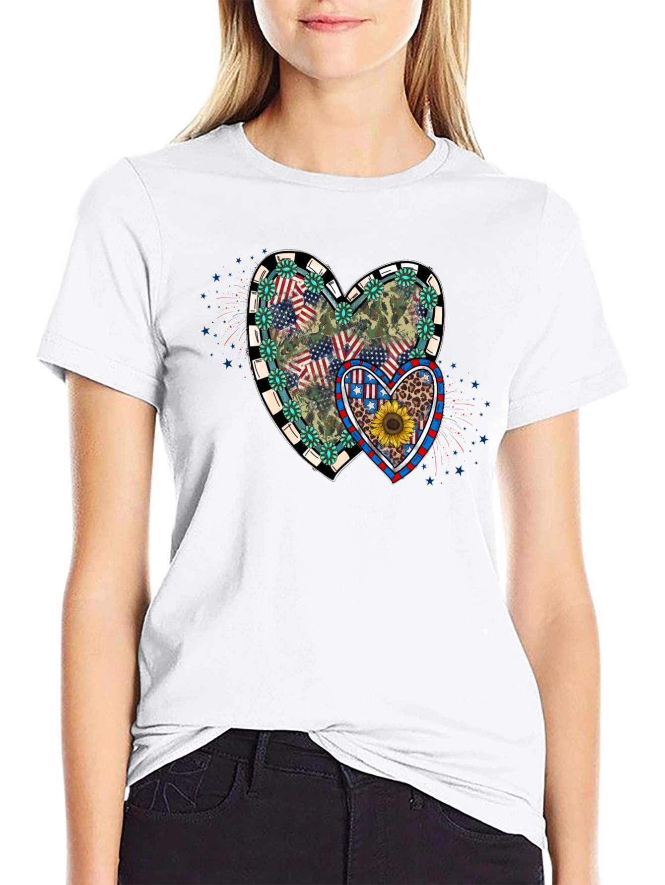 Patriotic Heart T-Shirt