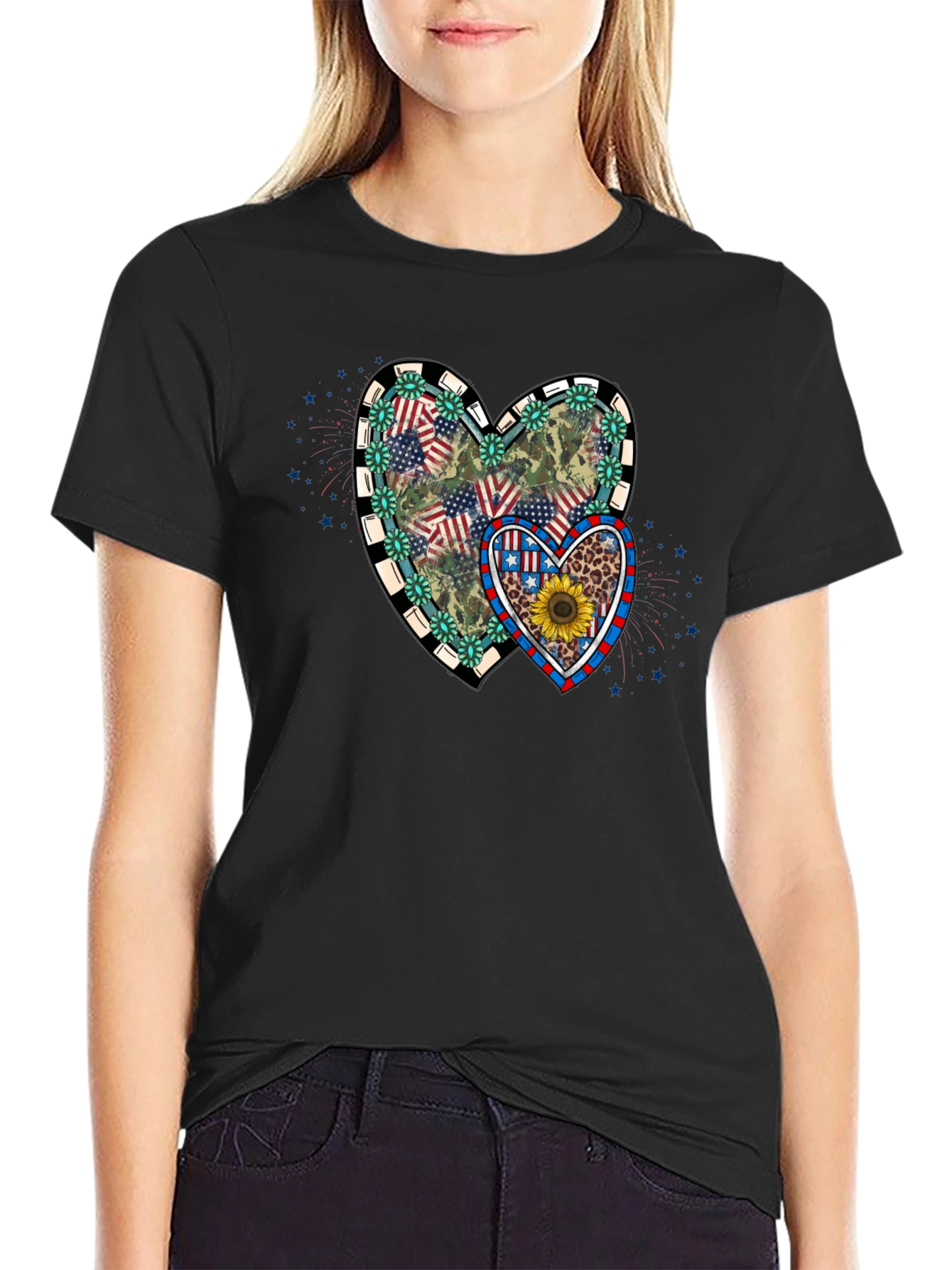 Patriotic Heart T-Shirt